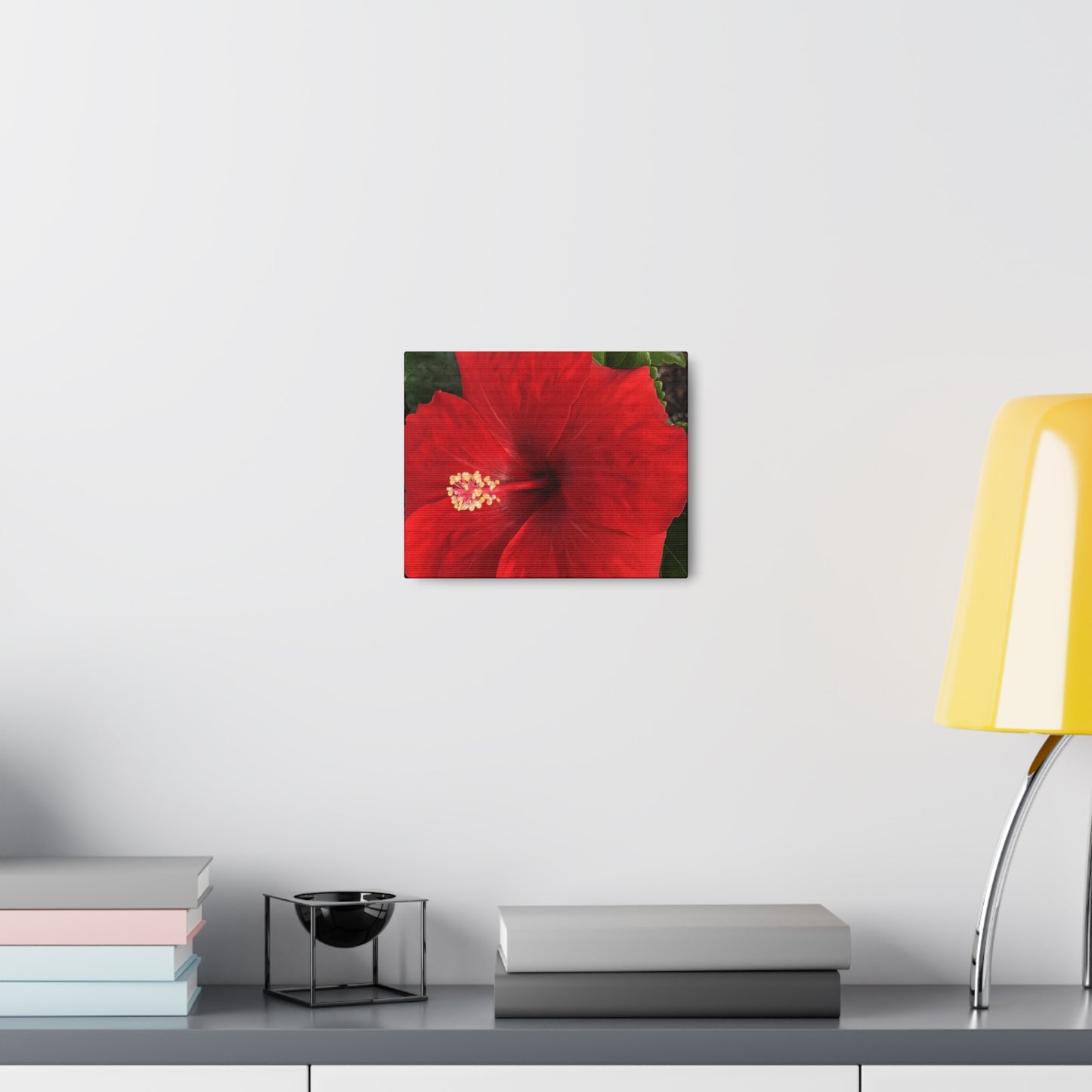 Farmer's Market Art: Red Hibiscus