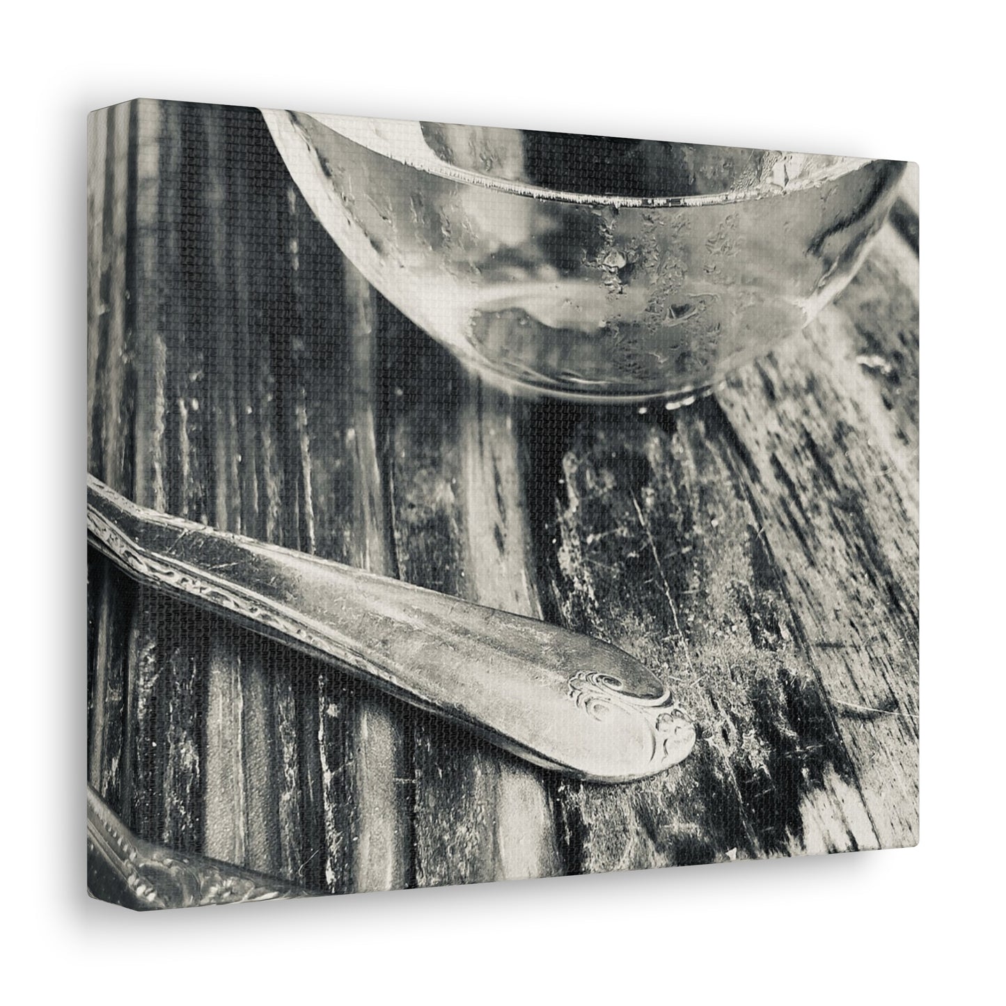 Farmer's Market Art: BW Table