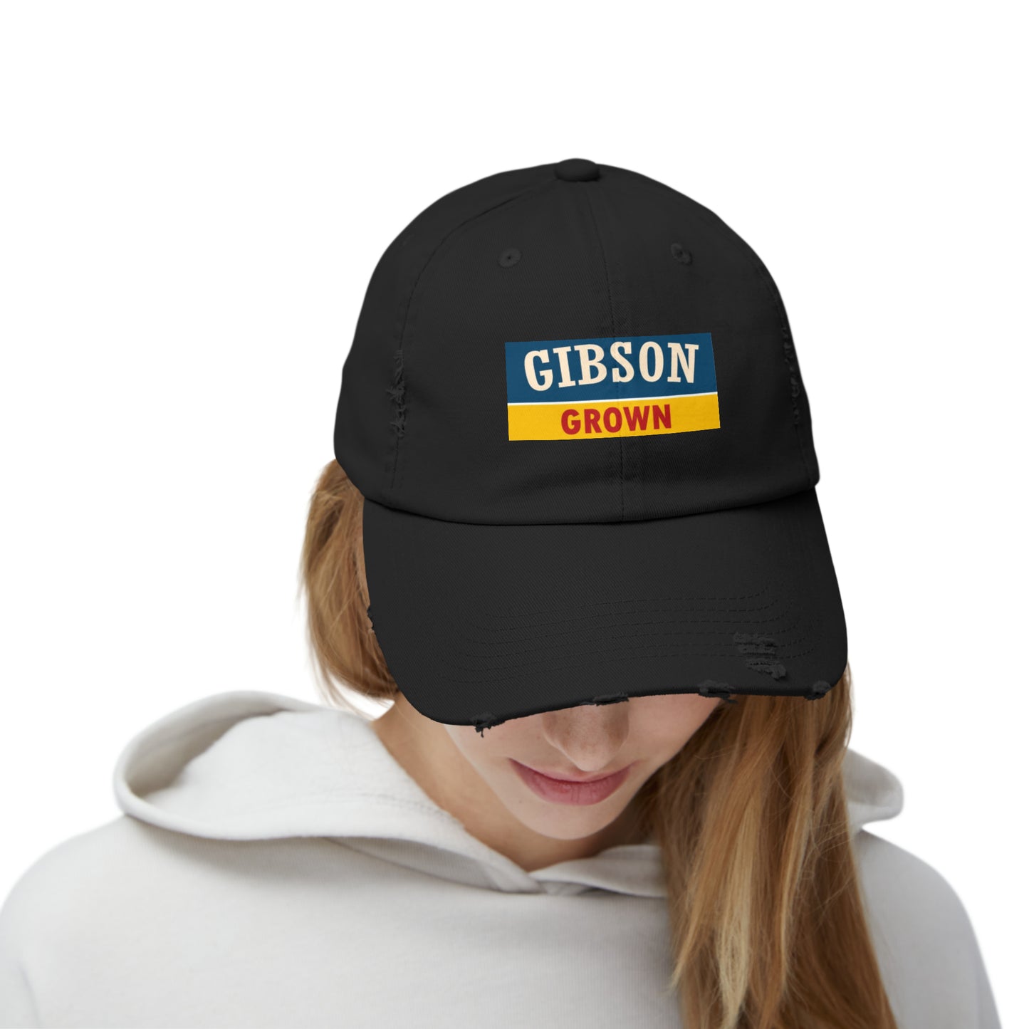 Gibson Gear: Unisex Distressed Cap