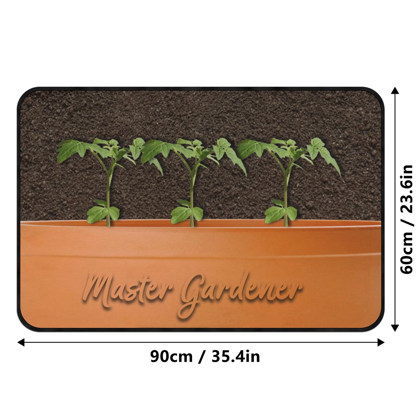 Farm House Floor Mats: Master Gardner