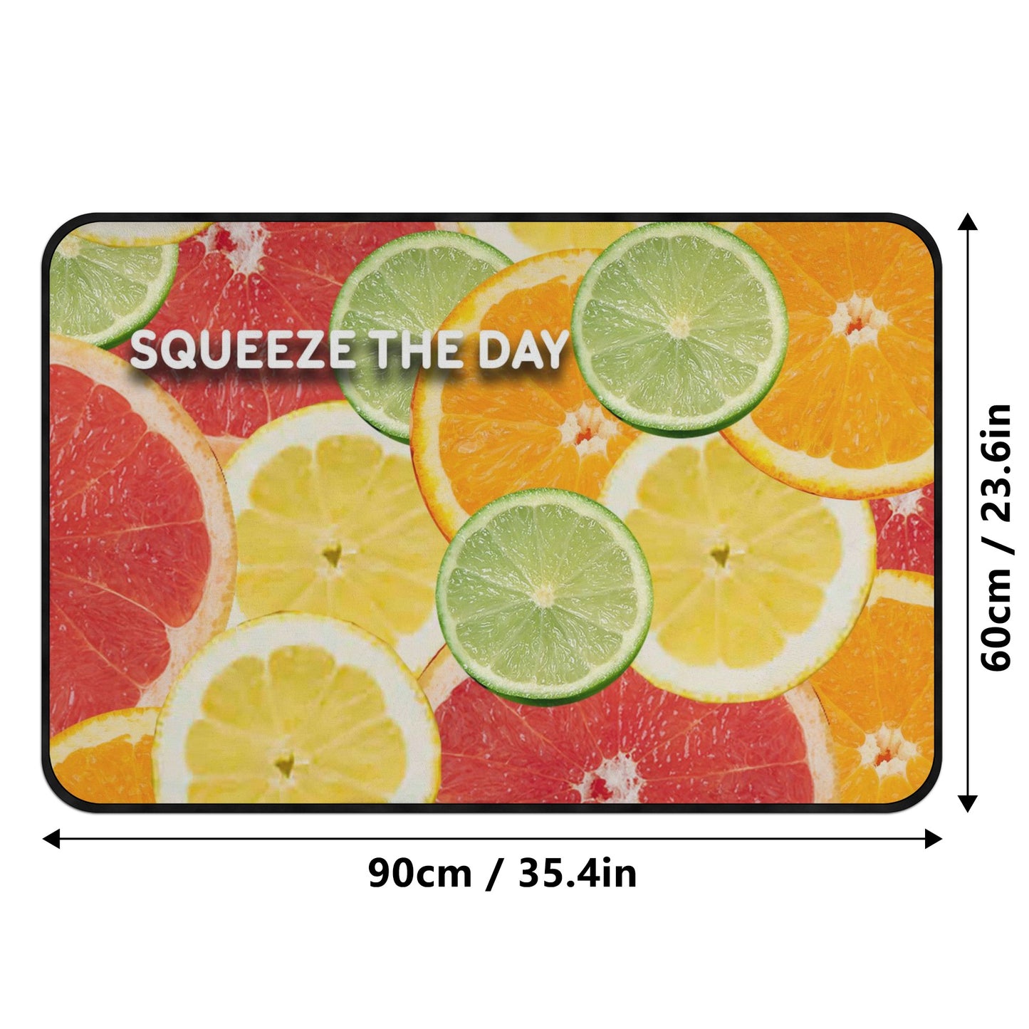 Farm House Floor Mats: Citrus