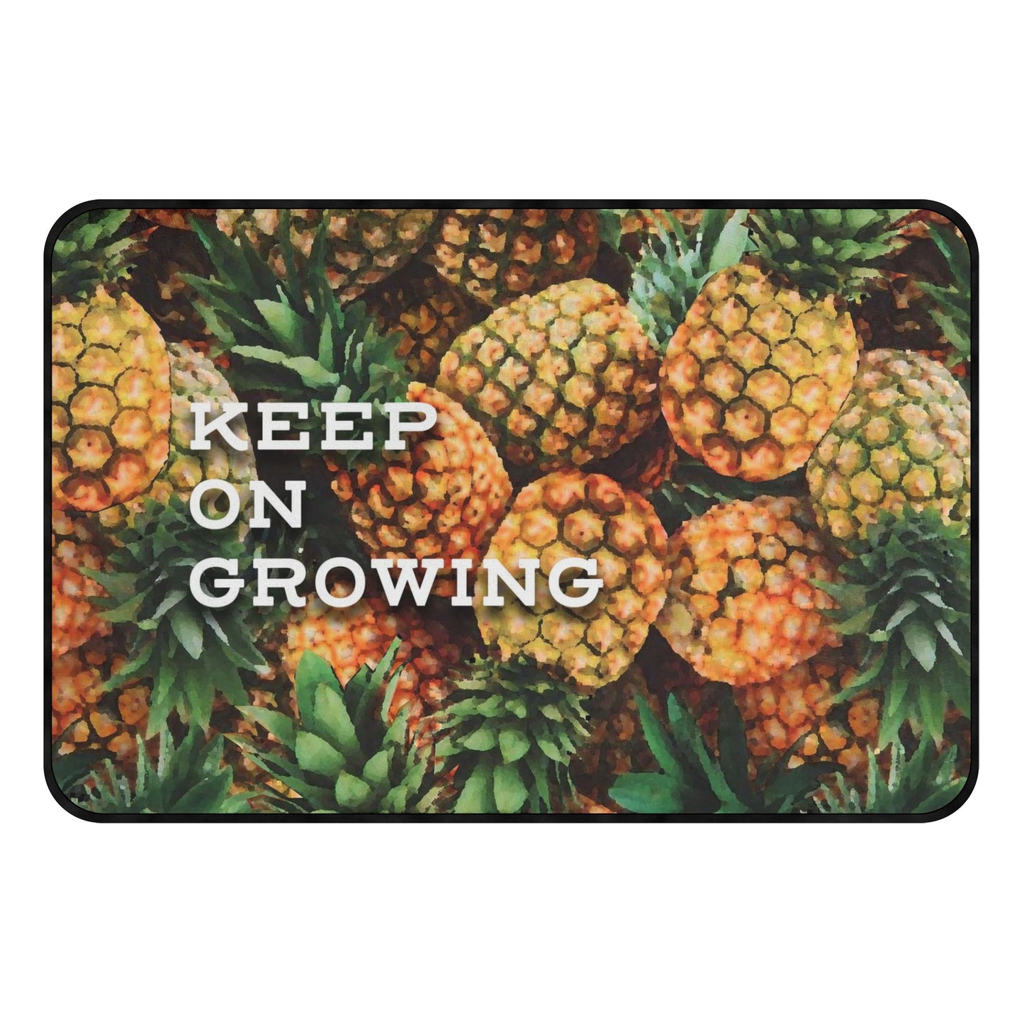Farm House Floor Mats: Pineapple