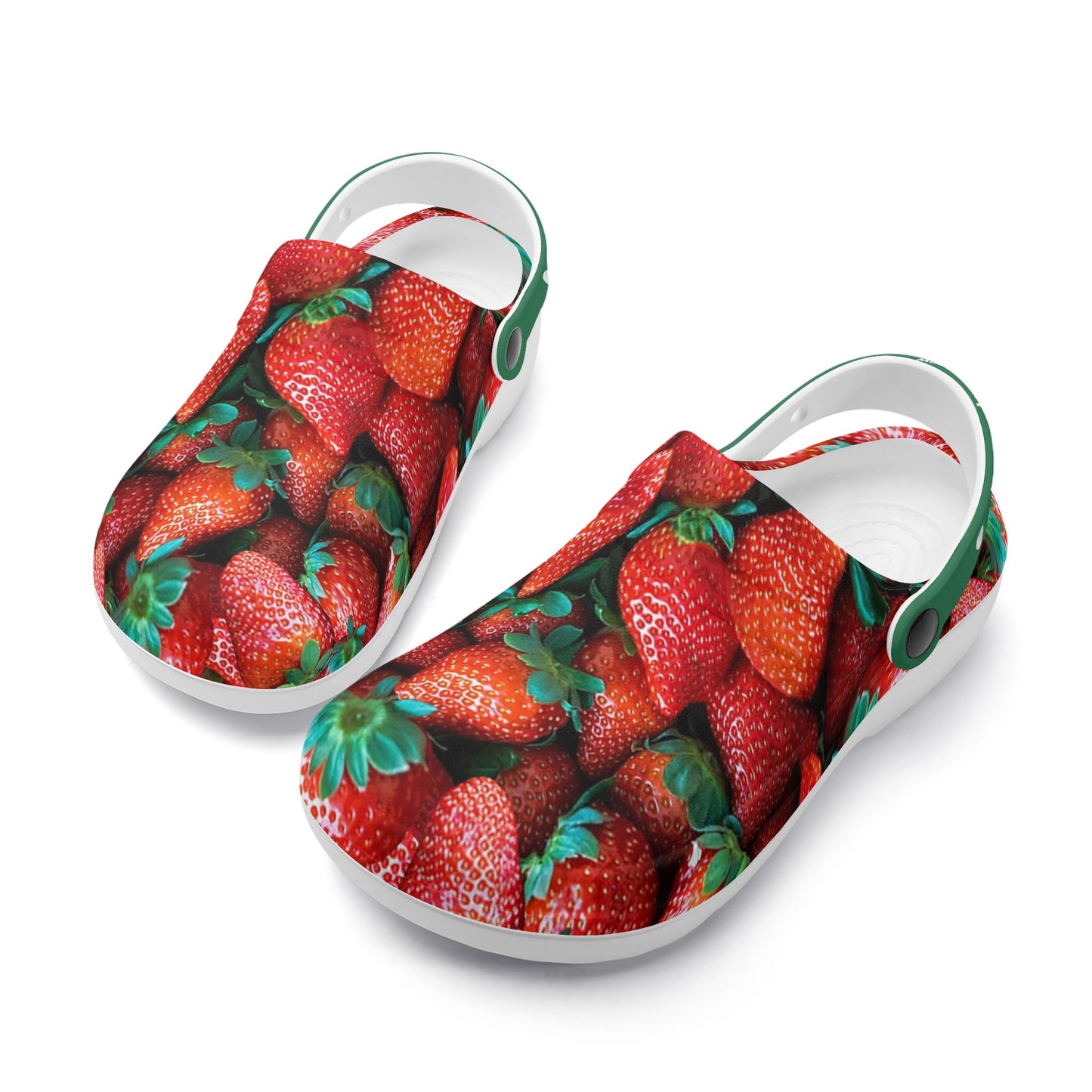 Men's All Season Clogs: Strawberry