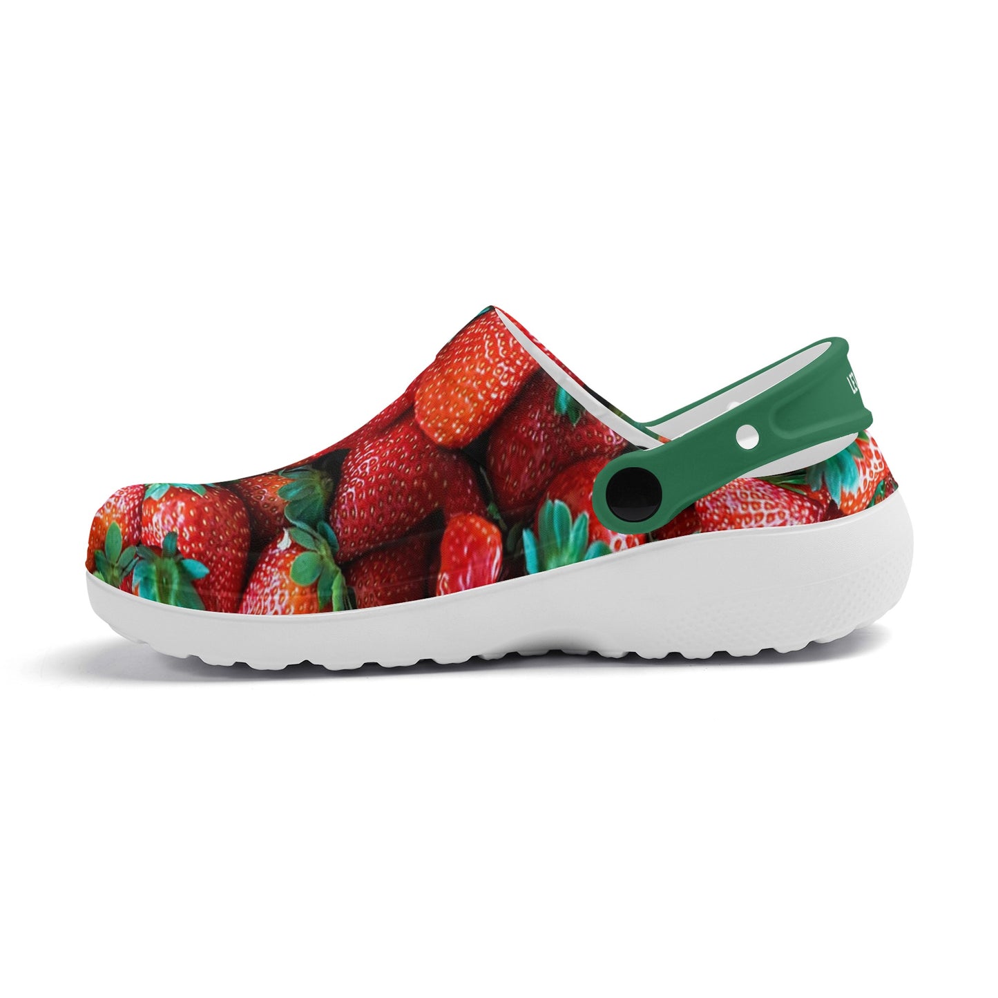 Men's All Season Clogs: Strawberry
