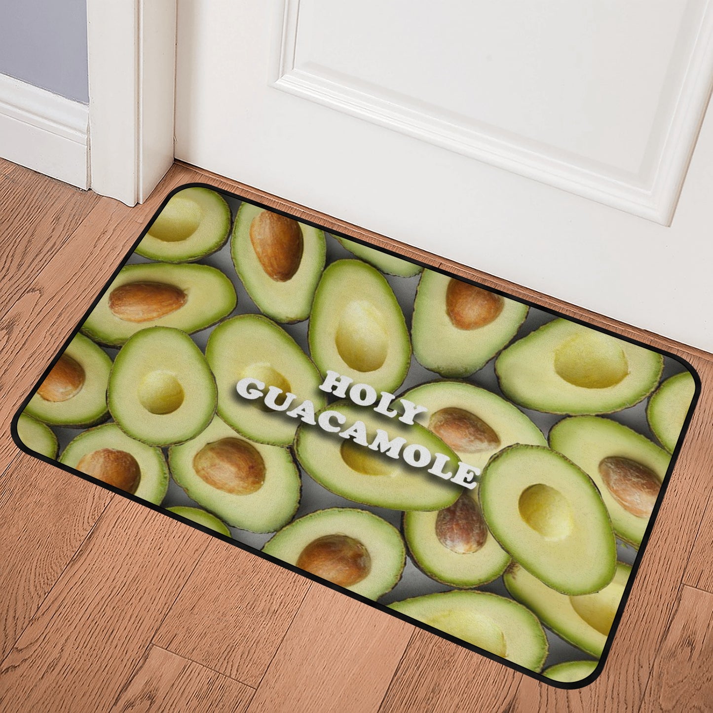 Farm House Floor Mats: Avocado