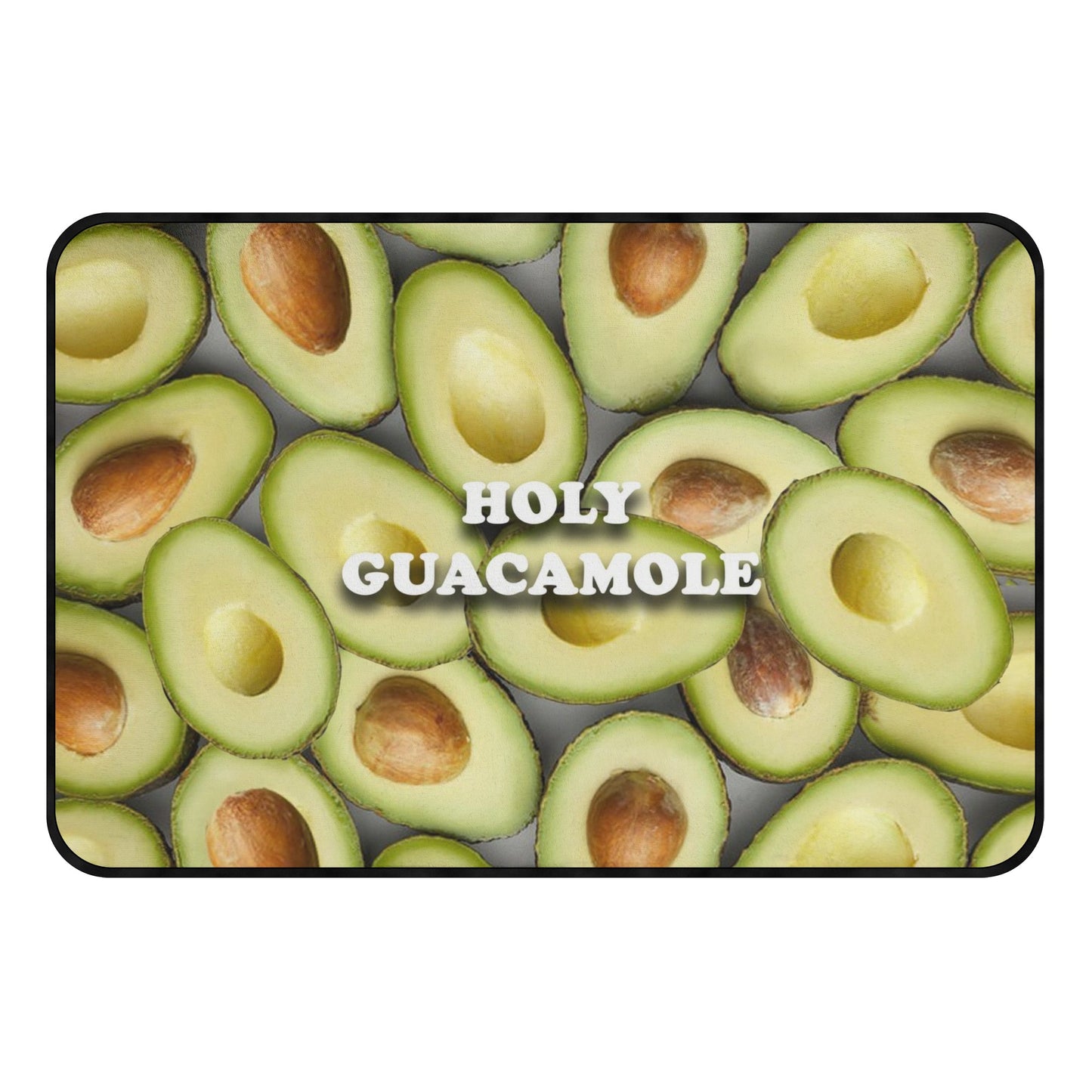 Farm House Floor Mats: Avocado
