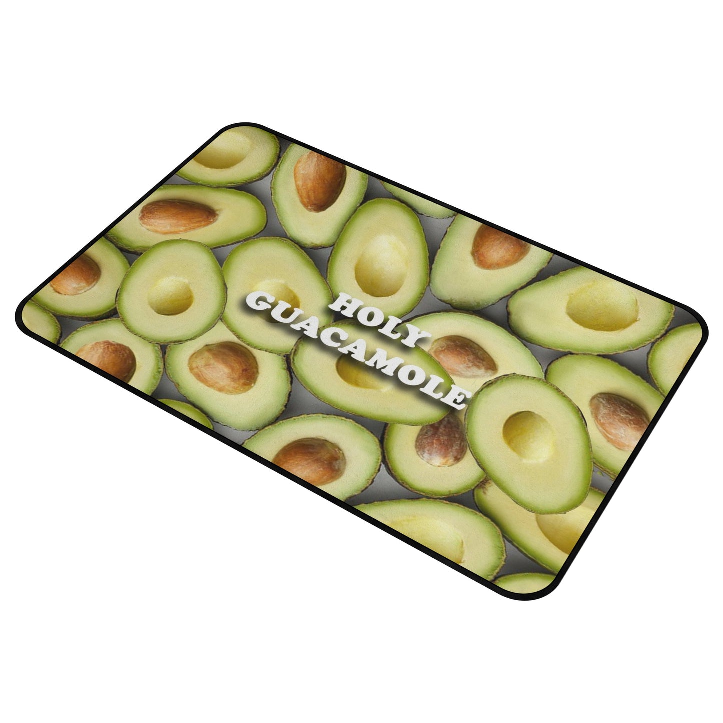 Farm House Floor Mats: Avocado
