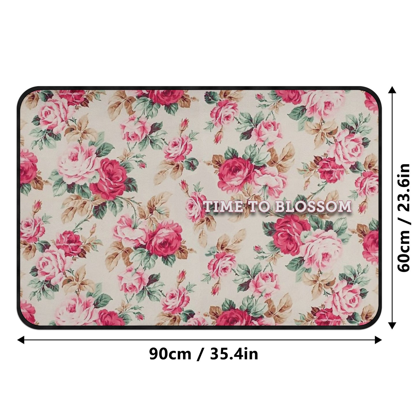 Farm House Floor Mats: Floral