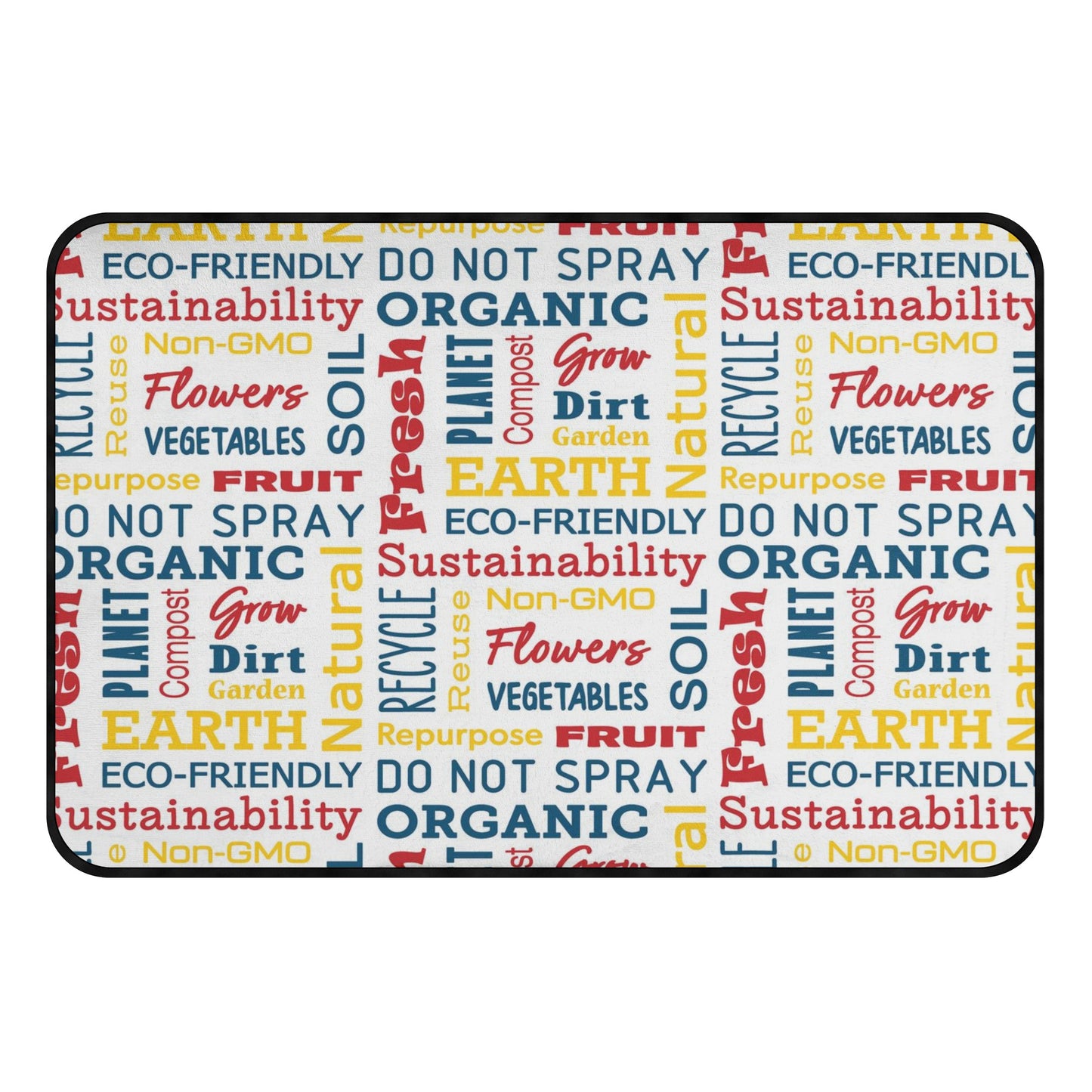 Farm House Floor Mats: Save The Planet