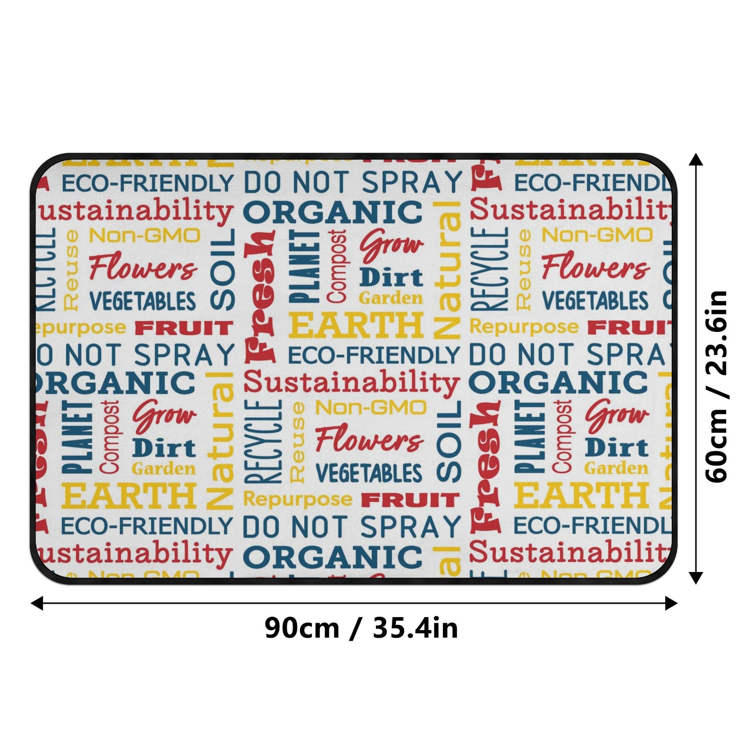 Farm House Floor Mats: Save The Planet