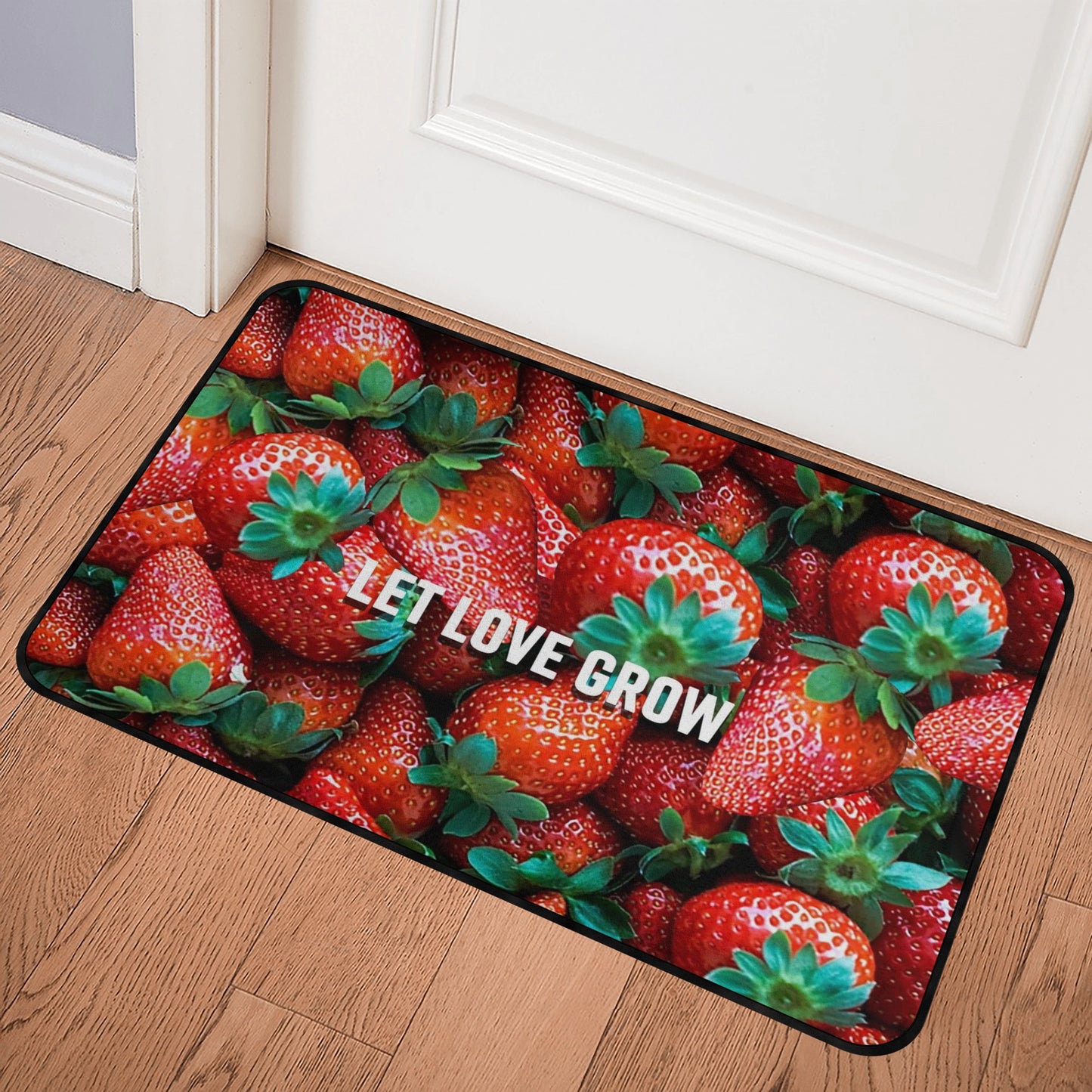 Farm House Floor Mats: Strawberry