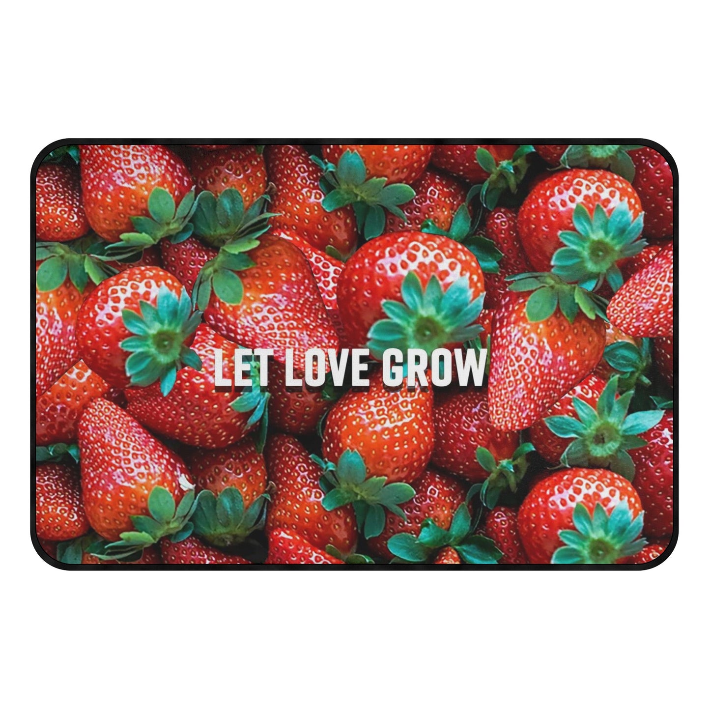 Farm House Floor Mats: Strawberry