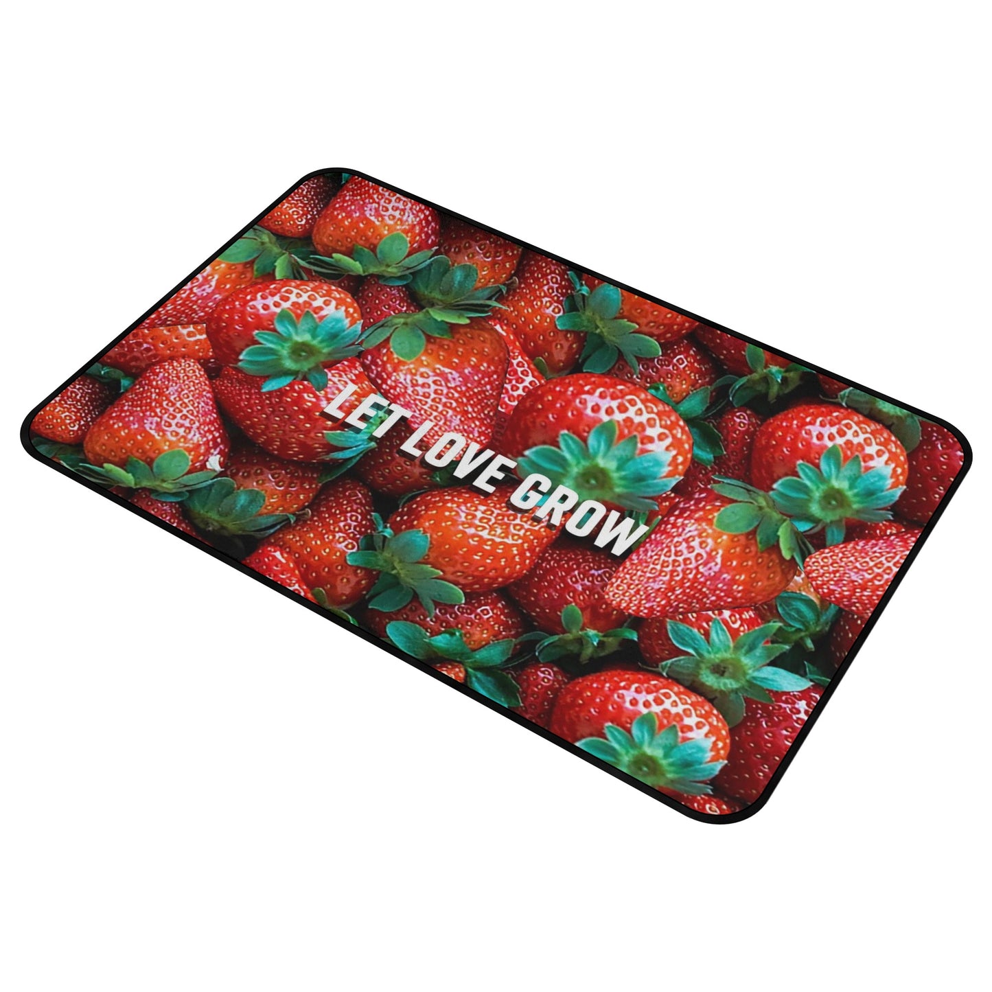 Farm House Floor Mats: Strawberry