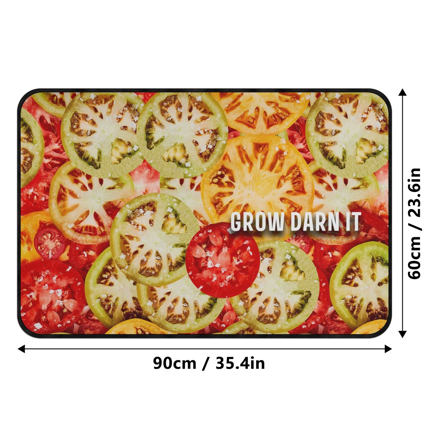 Farm House Floor Mats: Tomatoes