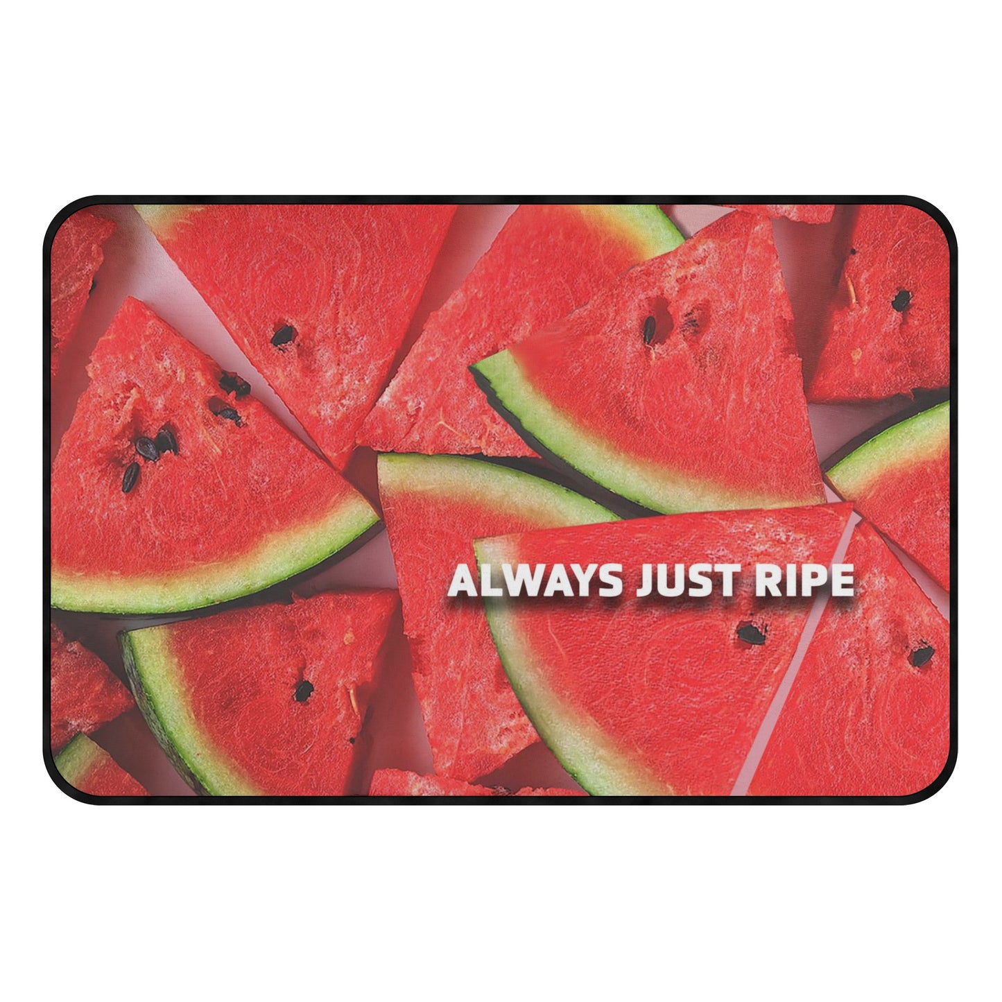 Farm House Floor Mats: Watermelon