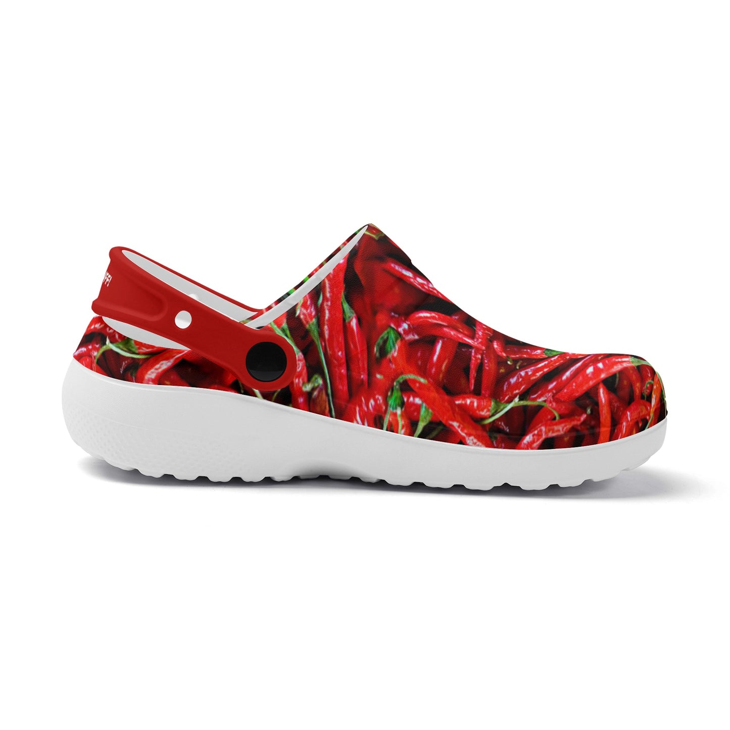 Men's All Season Clogs: Chili Peppers