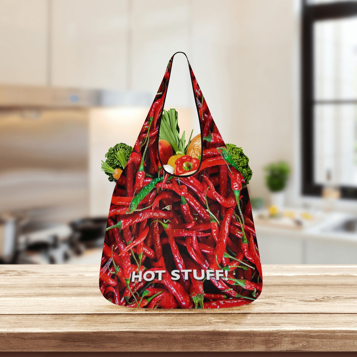 Reusable Produce Sacks 3 Pack: Chili Peppers