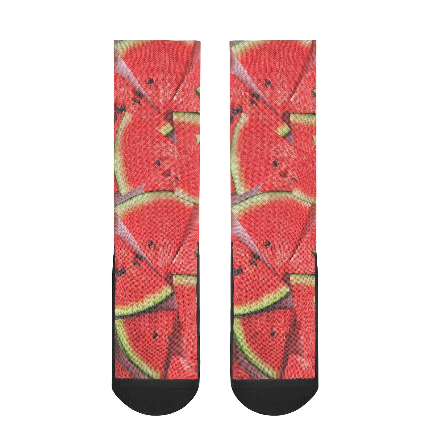 Garden Fresh Socks: Watermelon