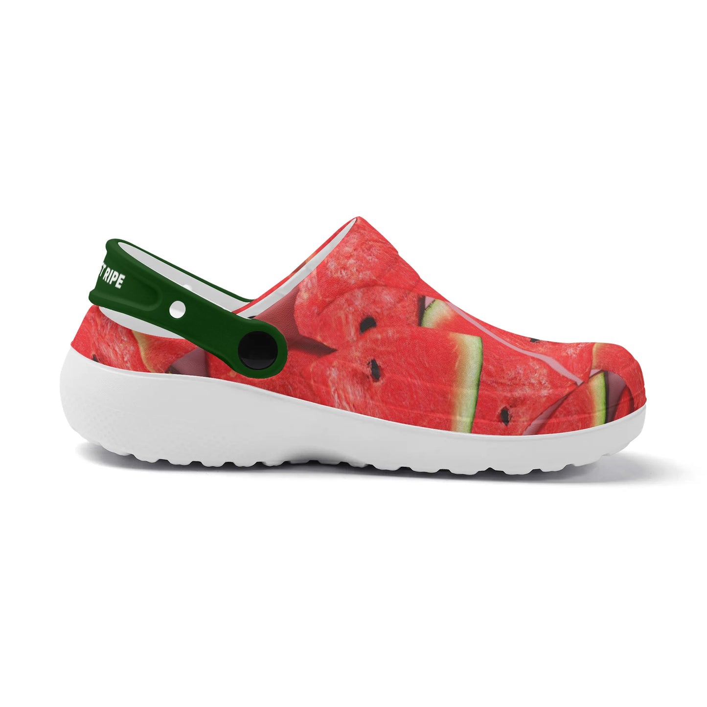 Men's All Season Clogs: Watermelon