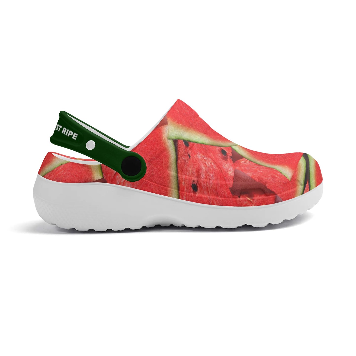 Men's All Season Clogs: Watermelon