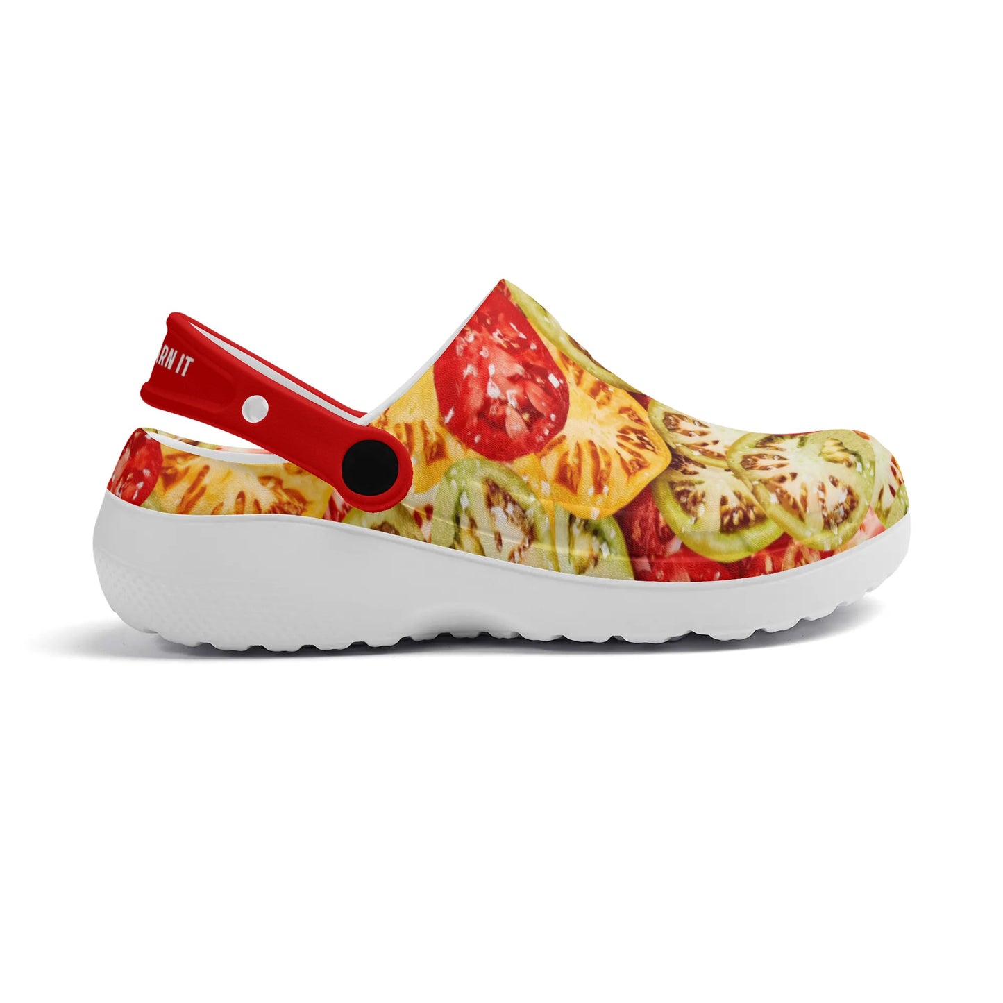 Men's All Season Clogs: Tomatoes