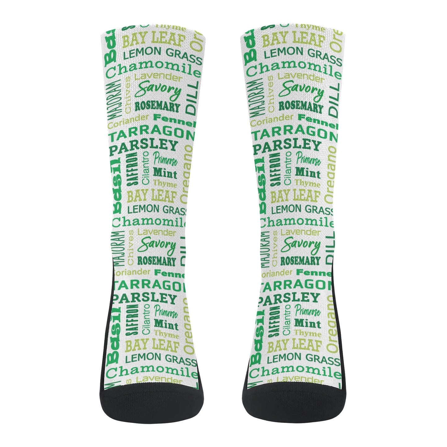 Garden Fresh Socks: Herbs