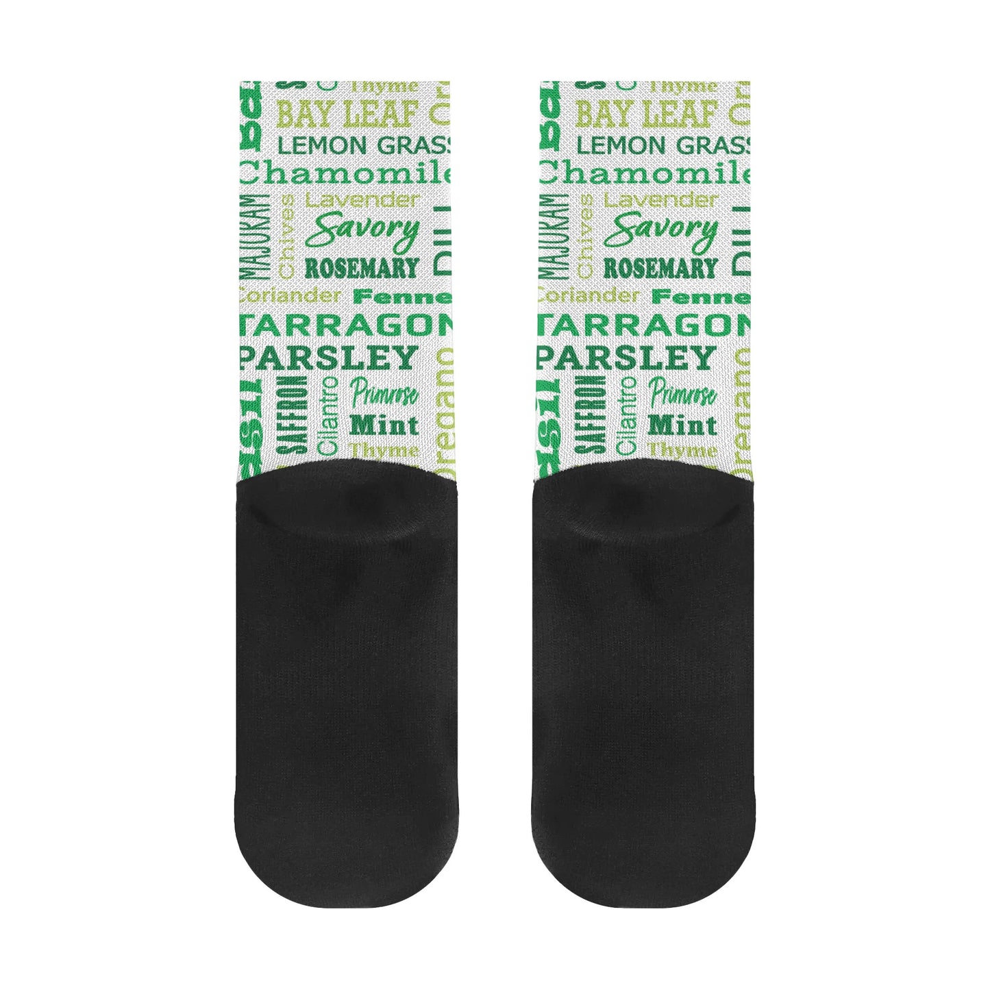 Garden Fresh Socks: Herbs