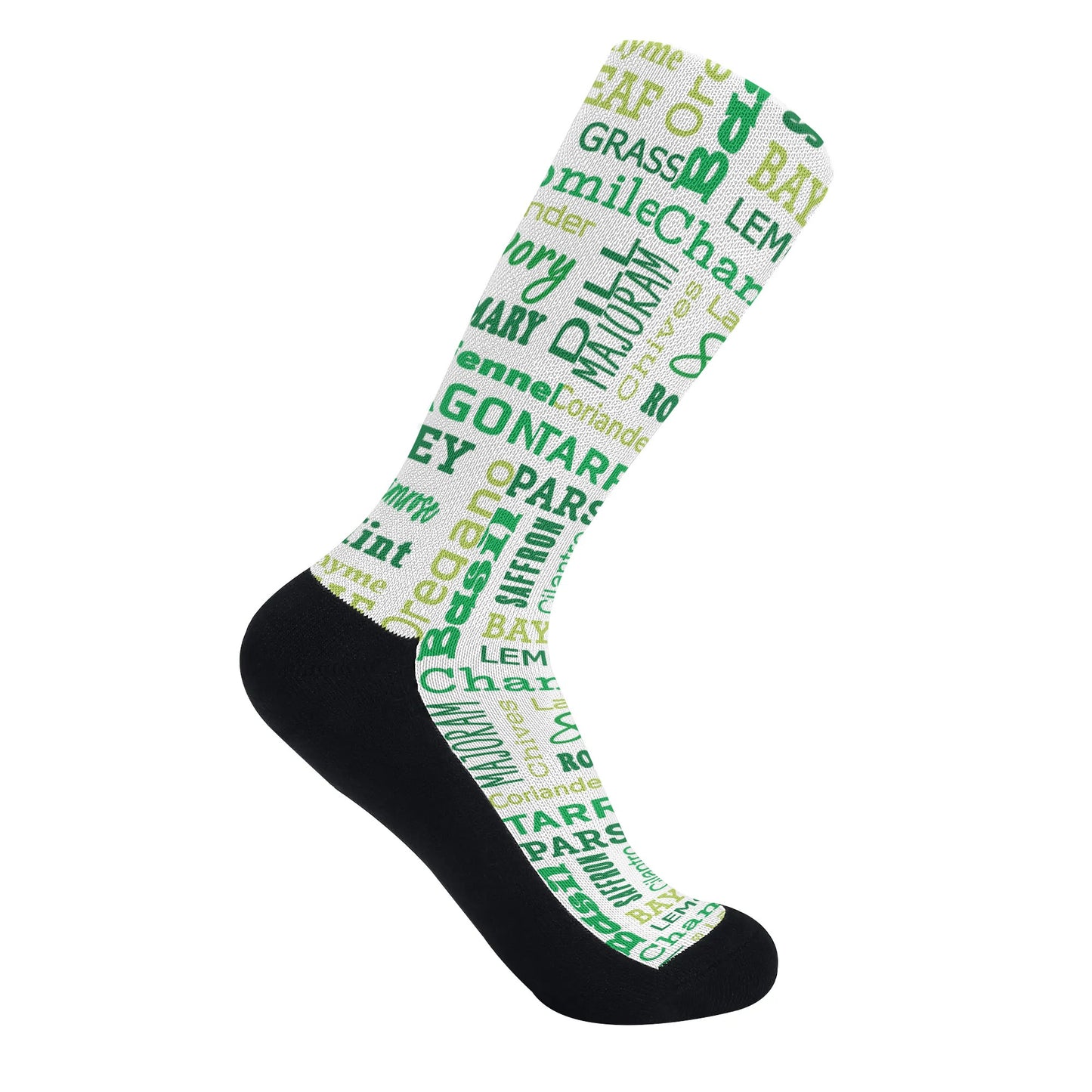 Garden Fresh Socks: Herbs