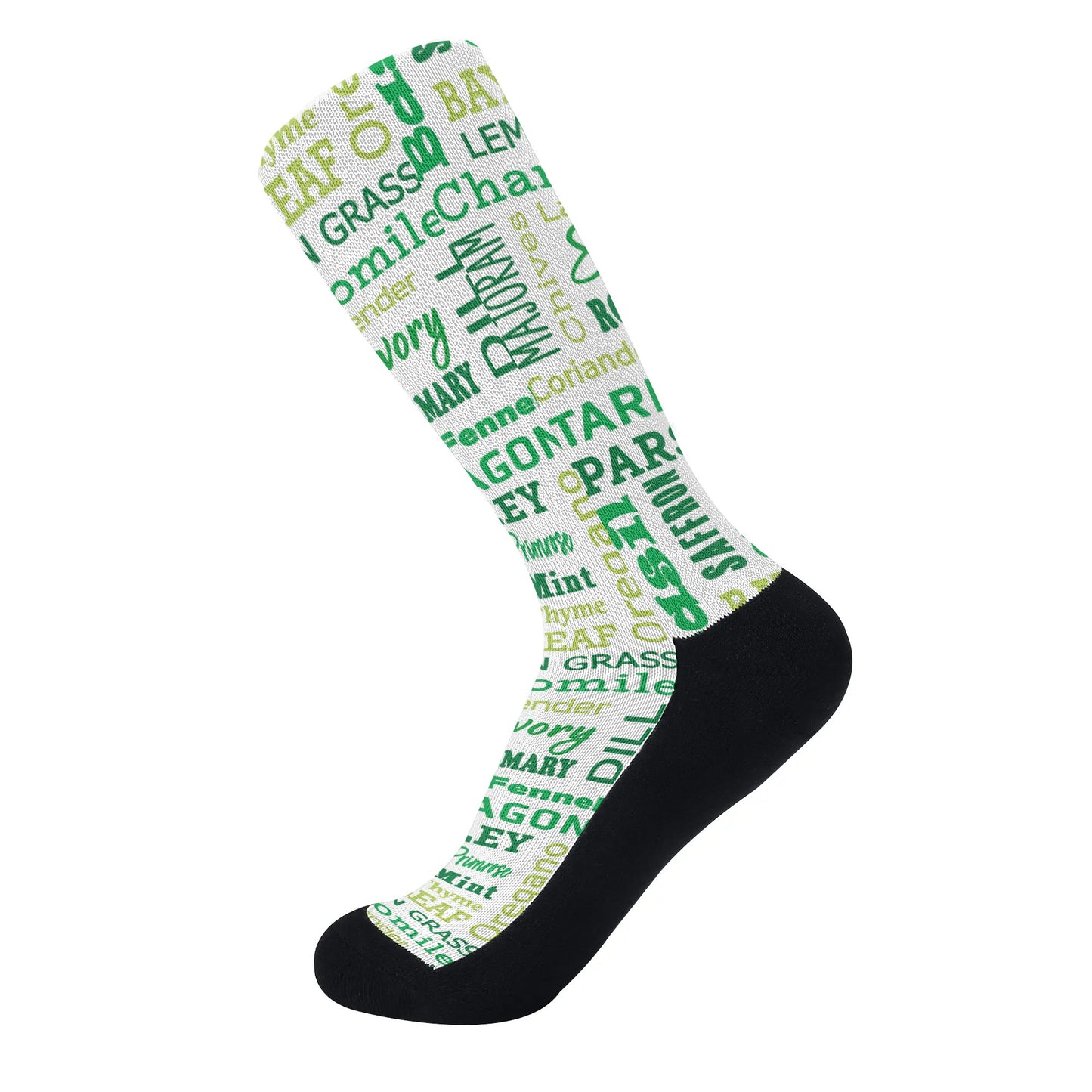 Garden Fresh Socks: Herbs