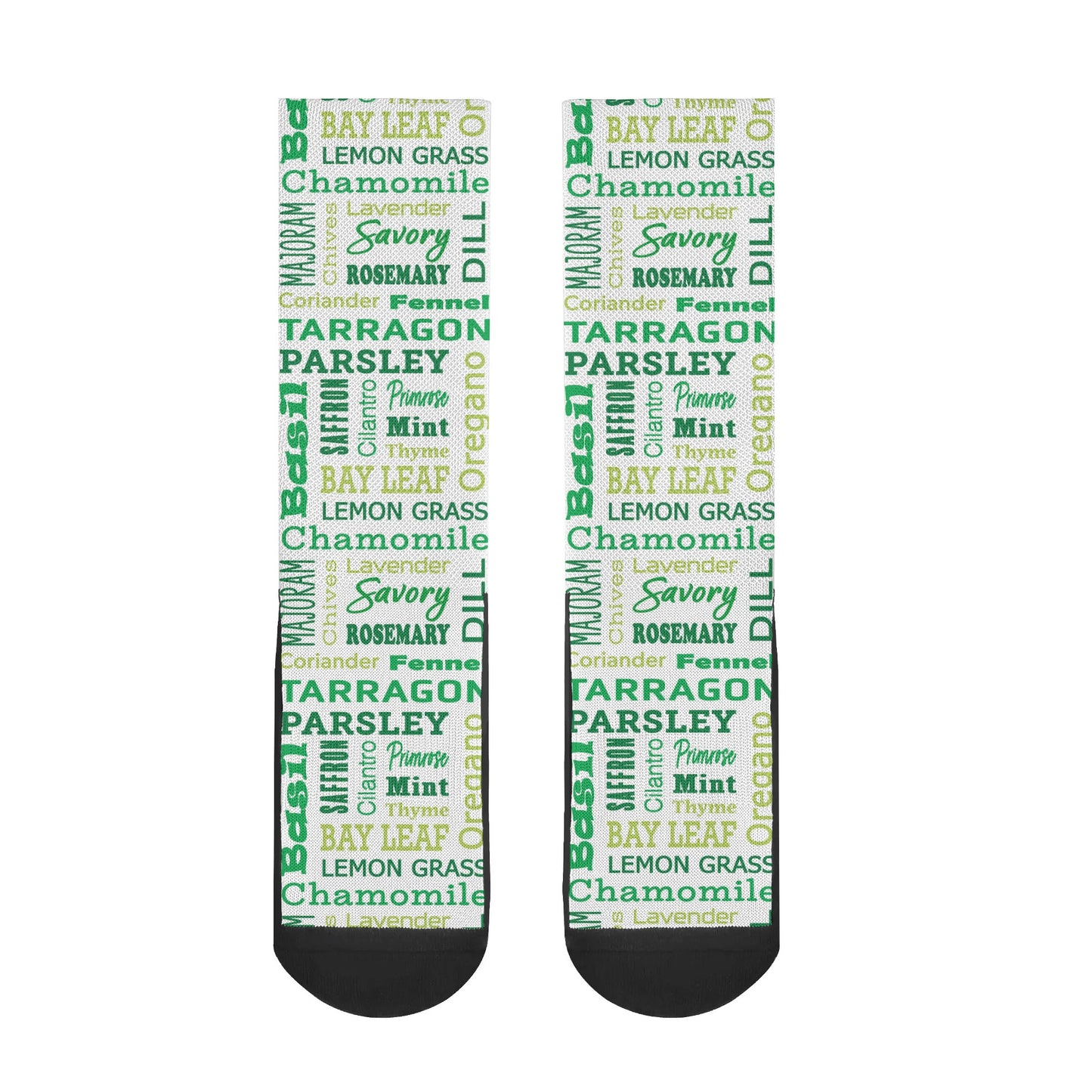 Garden Fresh Socks: Herbs