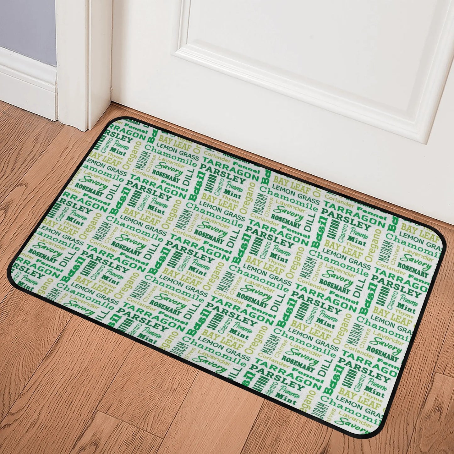 Farm House Floor Mats: Herbs