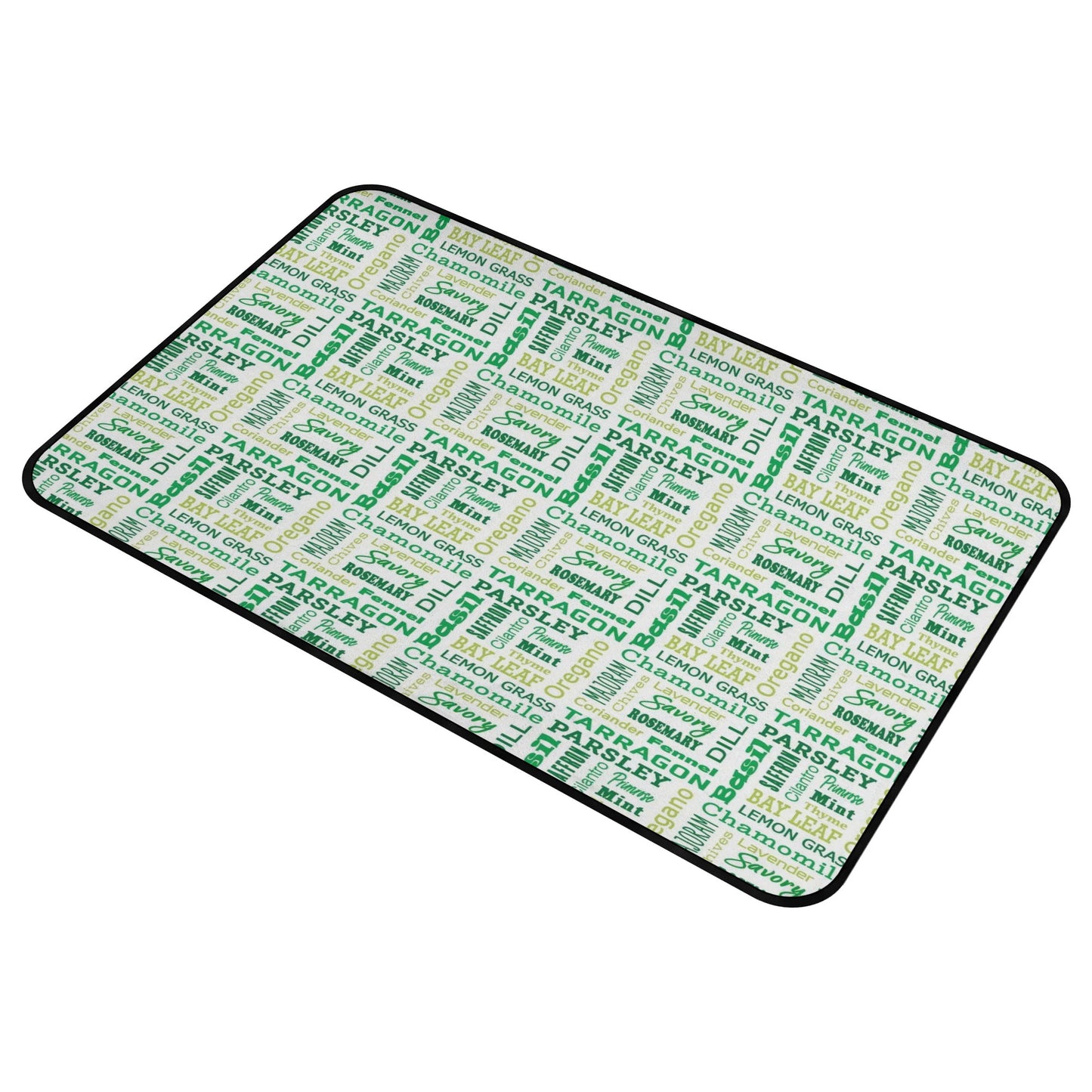 Farm House Floor Mats: Herbs