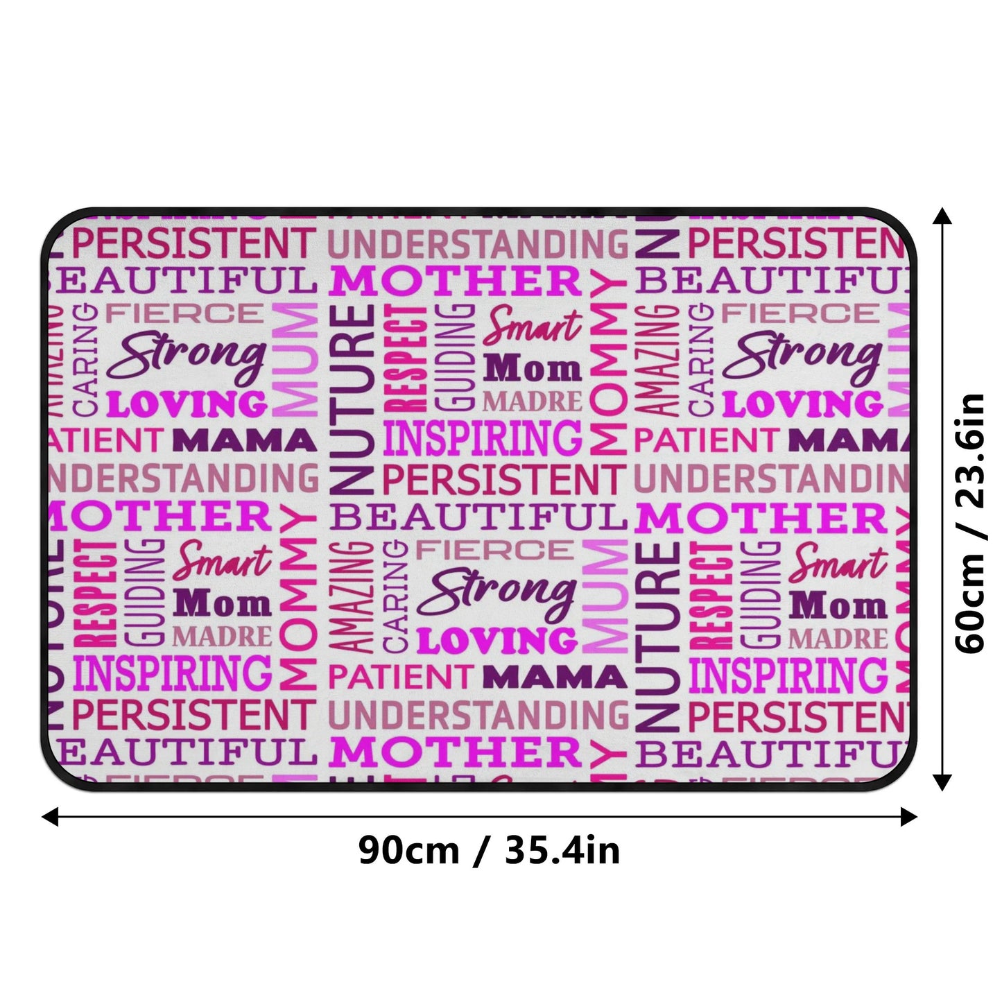 Farm House Floor Mats: Mom