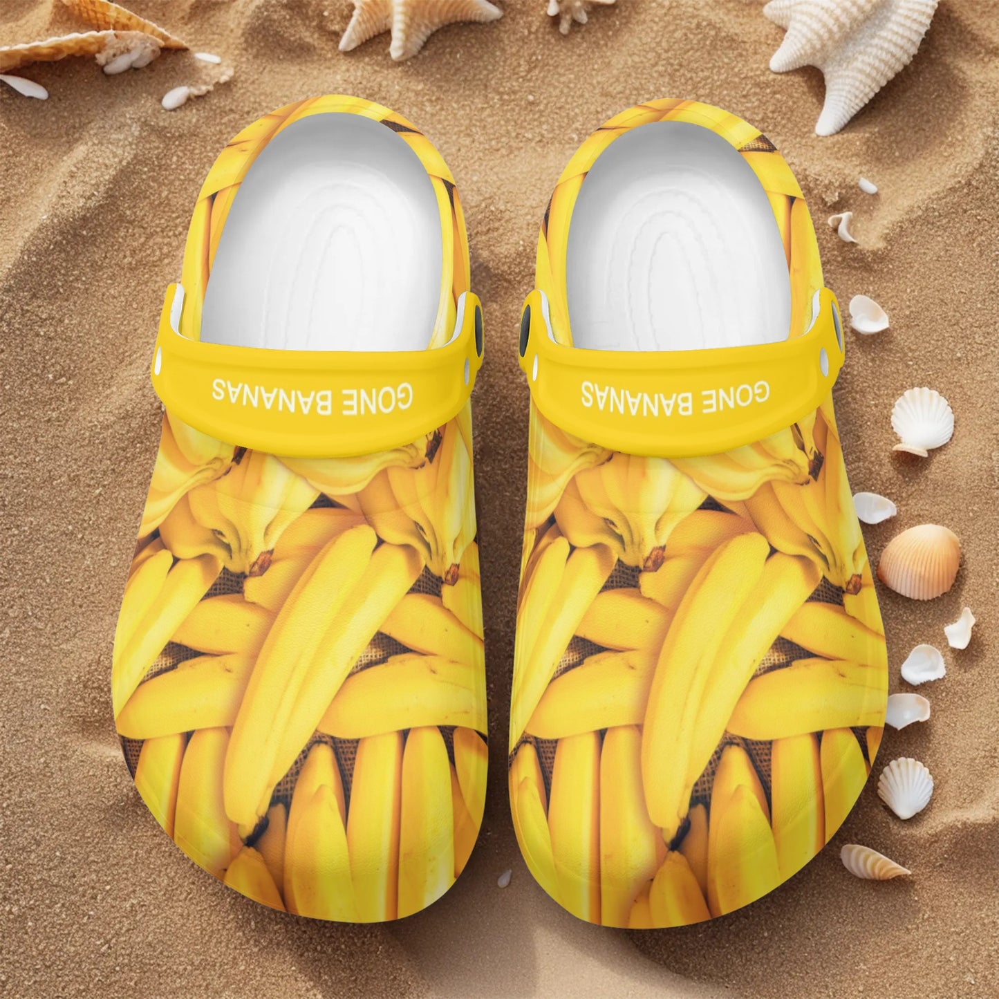 Womens All Season Clogs: Bananas