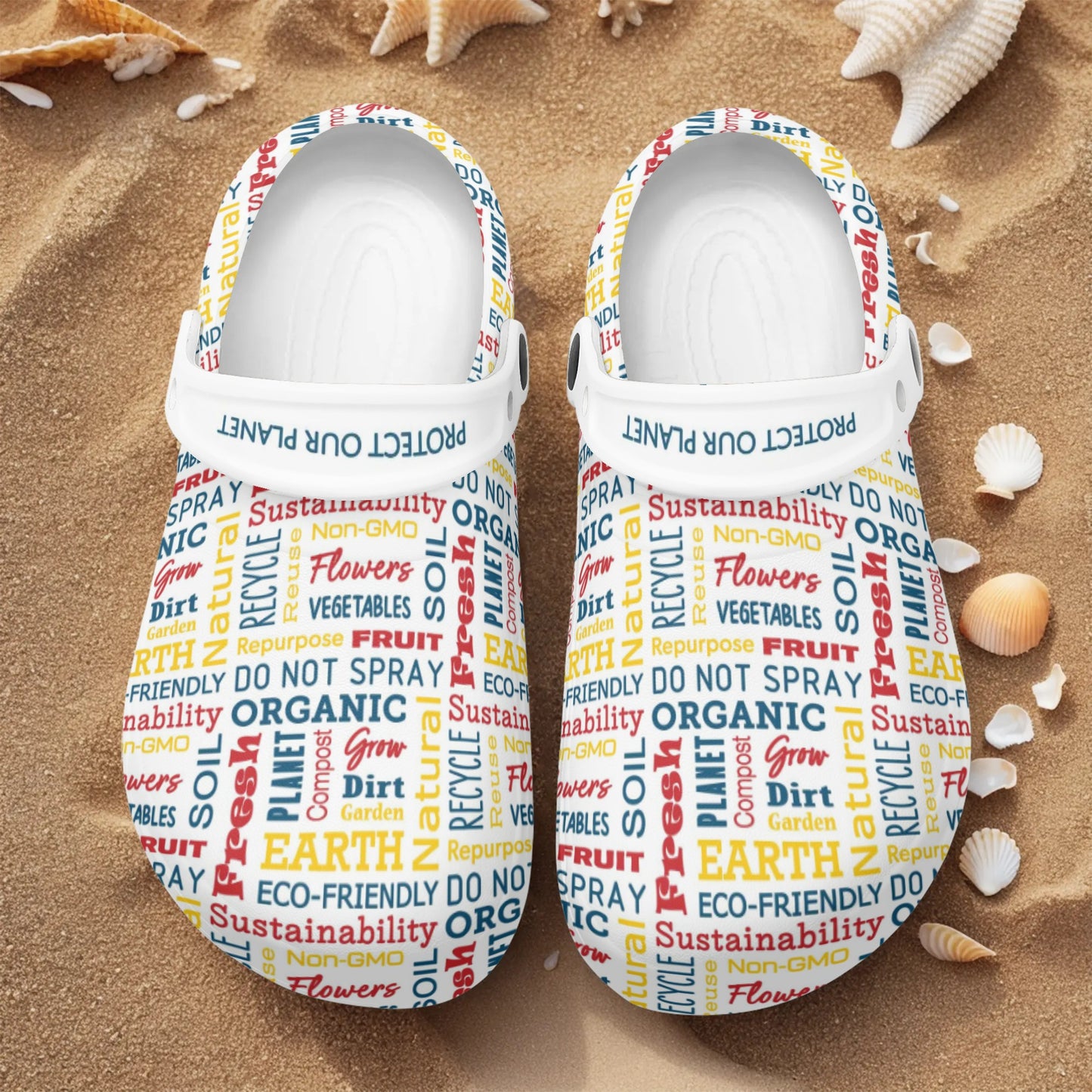 Womens All Season Clogs: Protect Our Planet