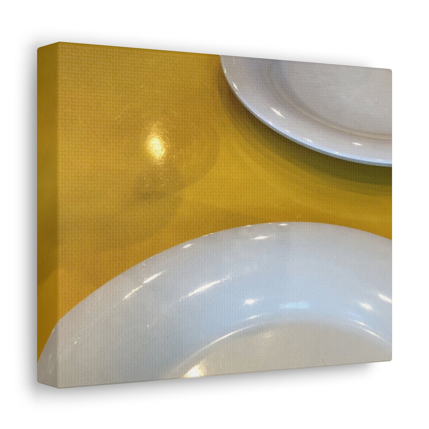 Farmer's Market Art: Yellow Dining Table