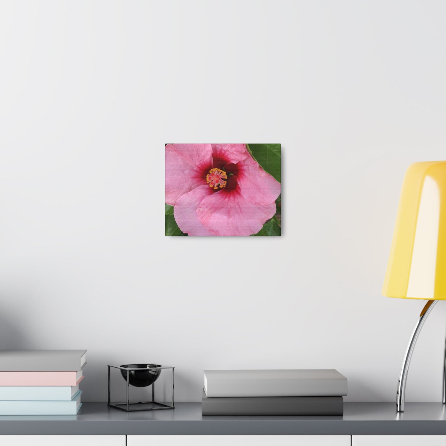 Farmer's Market Art: Pink Hibiscus