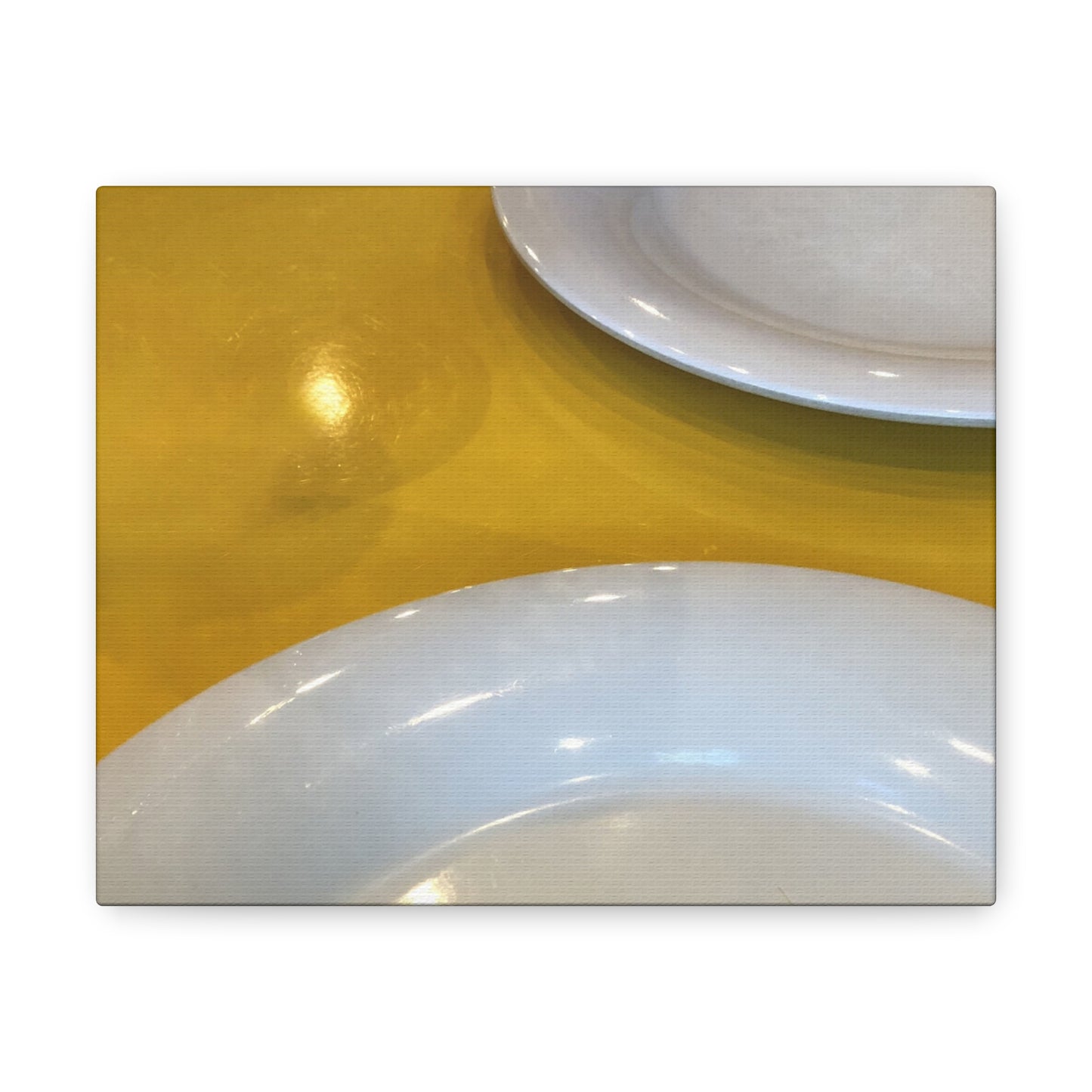 Farmer's Market Art: Yellow Dining Table