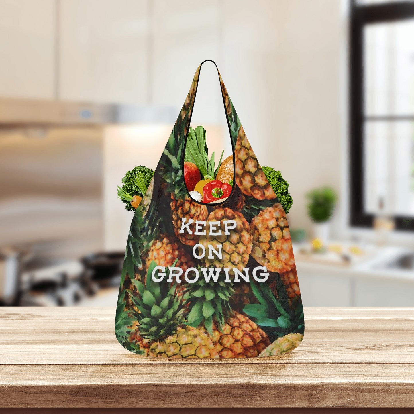Reusable Produce Sacks 3 Pack: Pineapple
