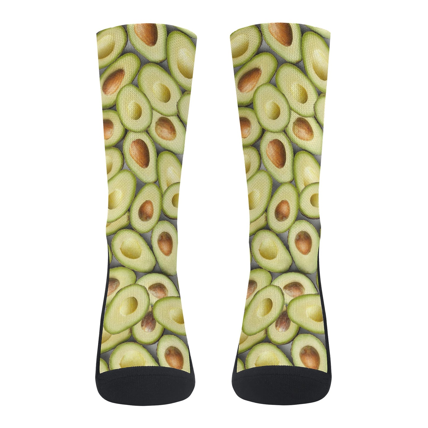 Garden Fresh Socks: Avocado
