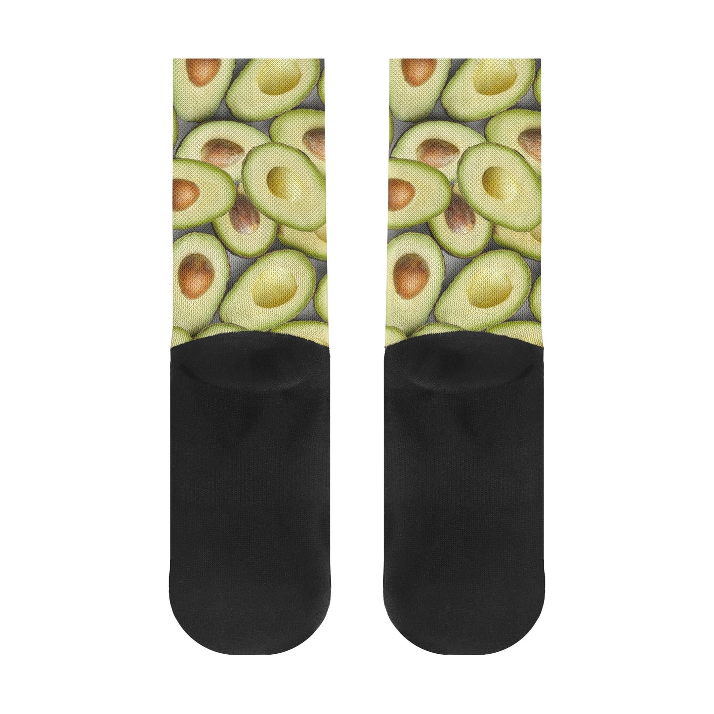 Garden Fresh Socks: Avocado