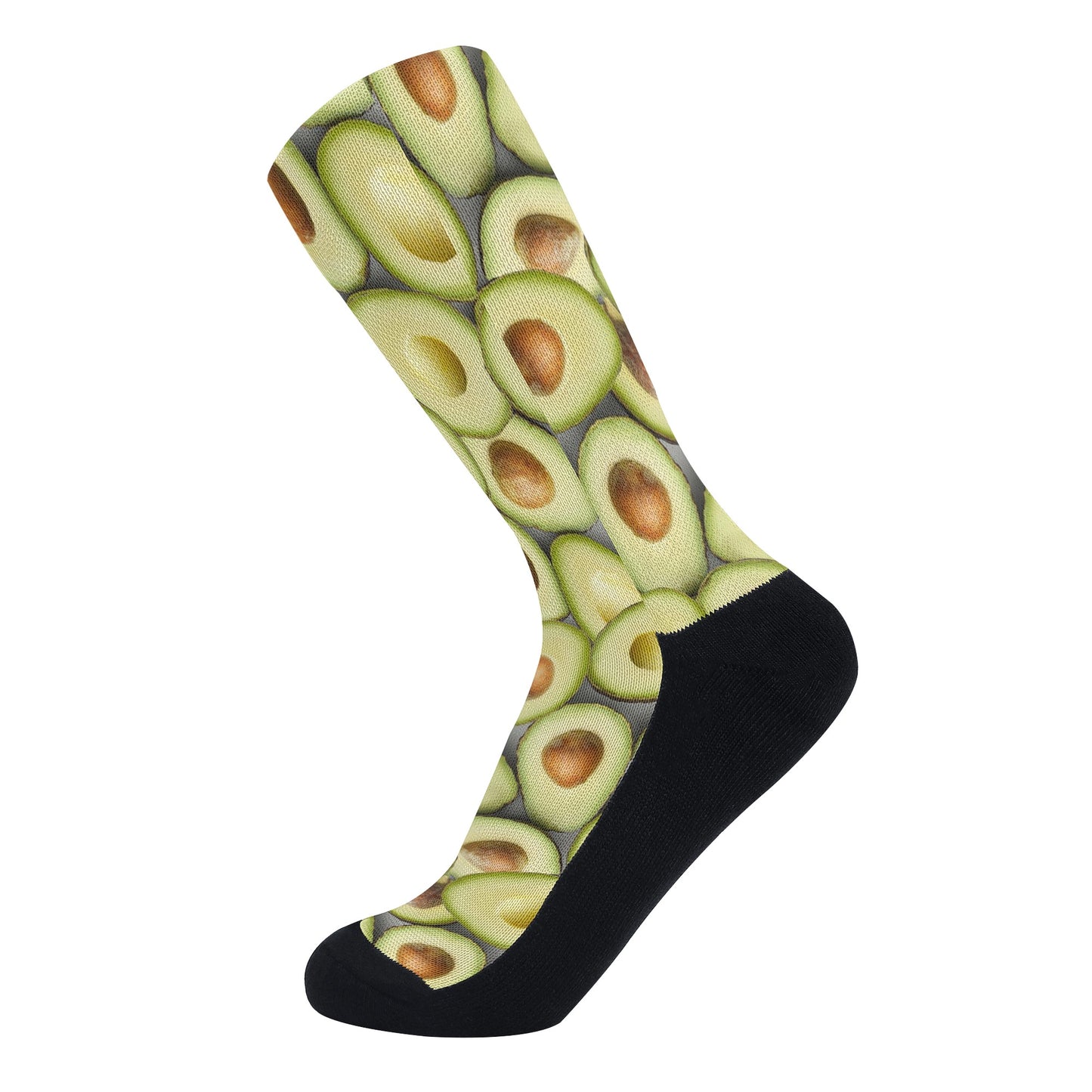 Garden Fresh Socks: Avocado