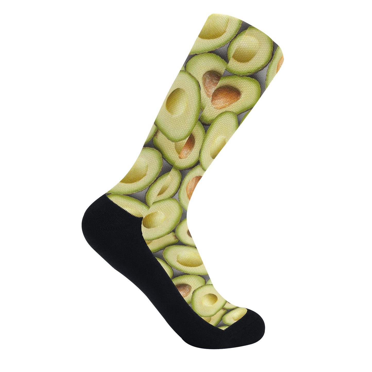 Garden Fresh Socks: Avocado