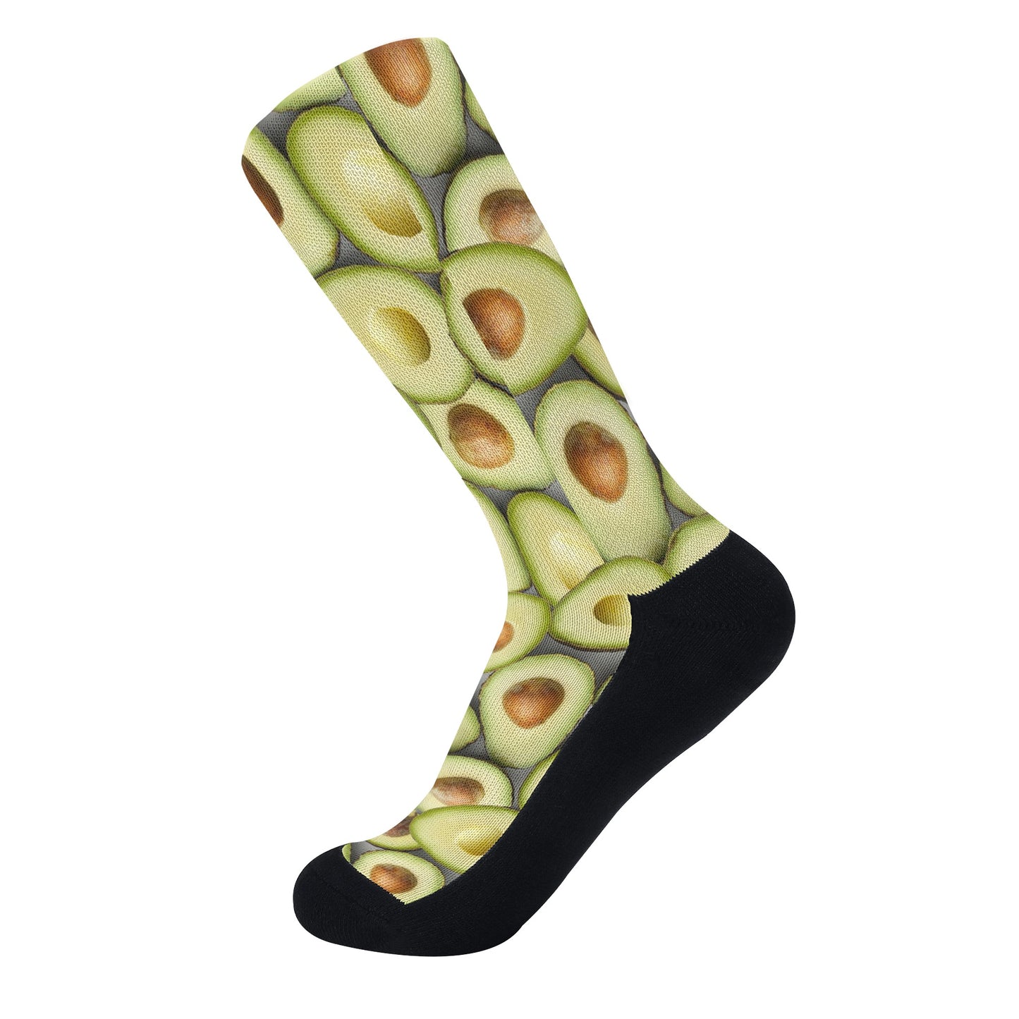 Garden Fresh Socks: Avocado