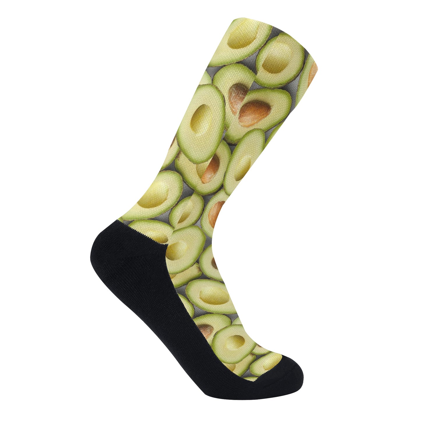 Garden Fresh Socks: Avocado