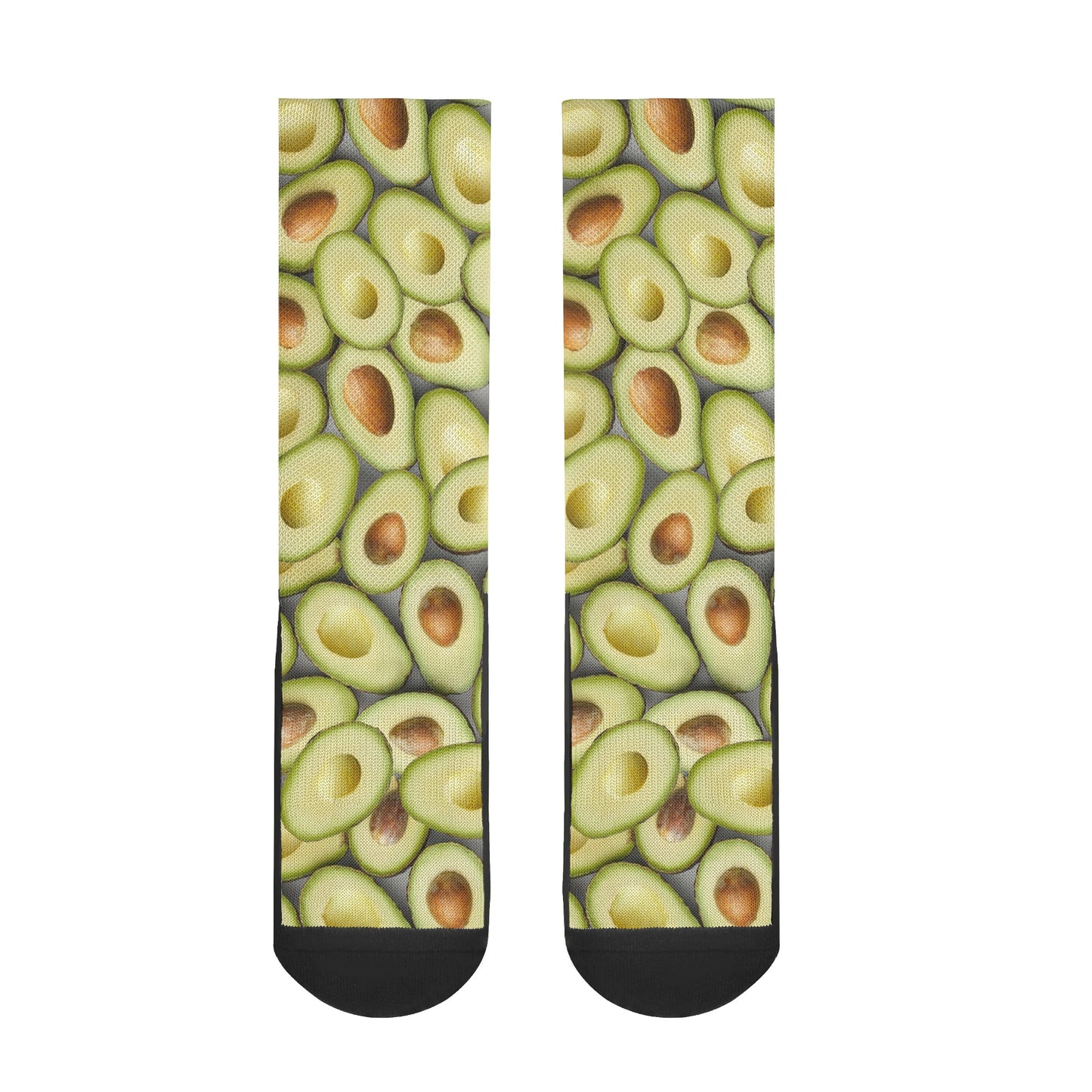 Garden Fresh Socks: Avocado