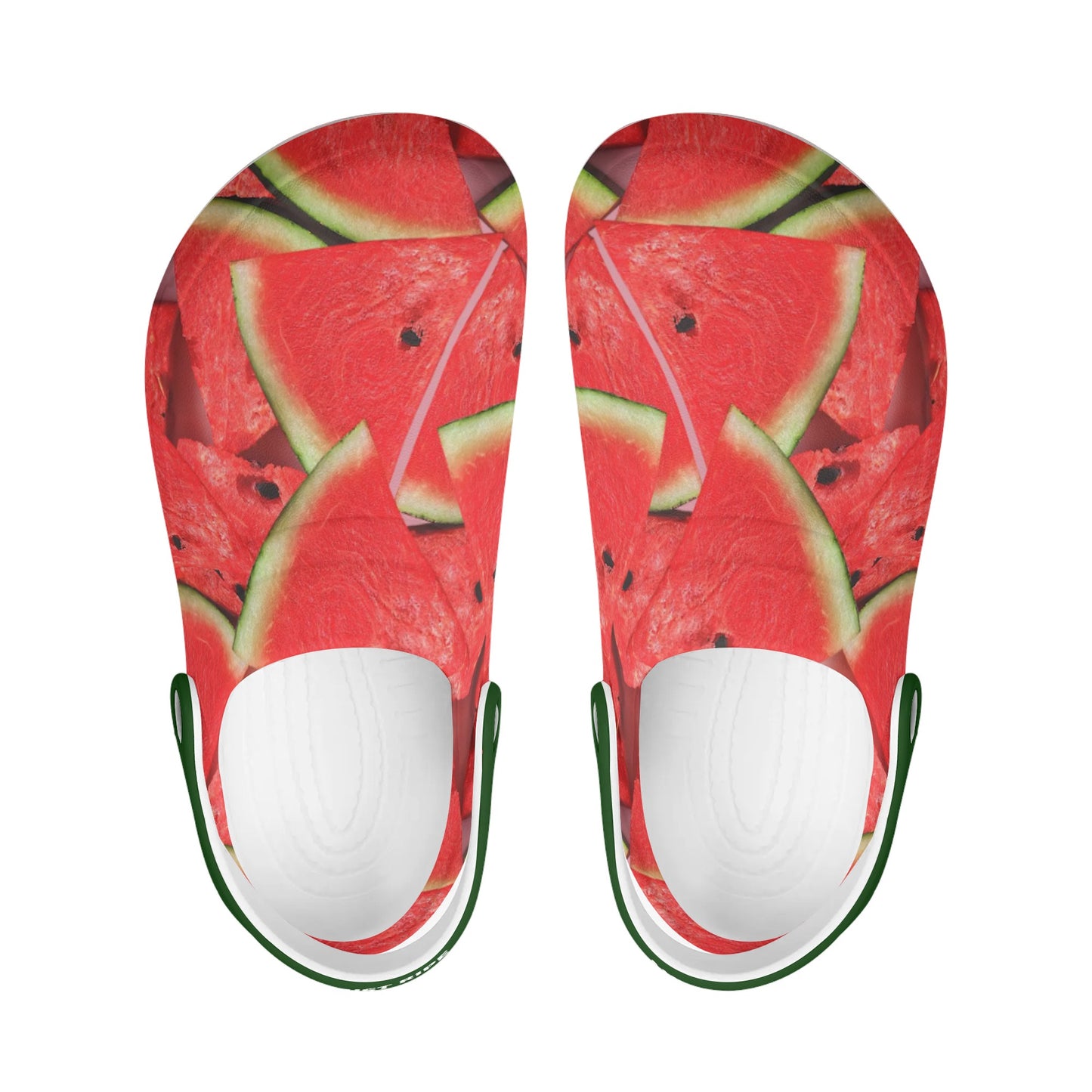 Men's All Season Clogs: Watermelon