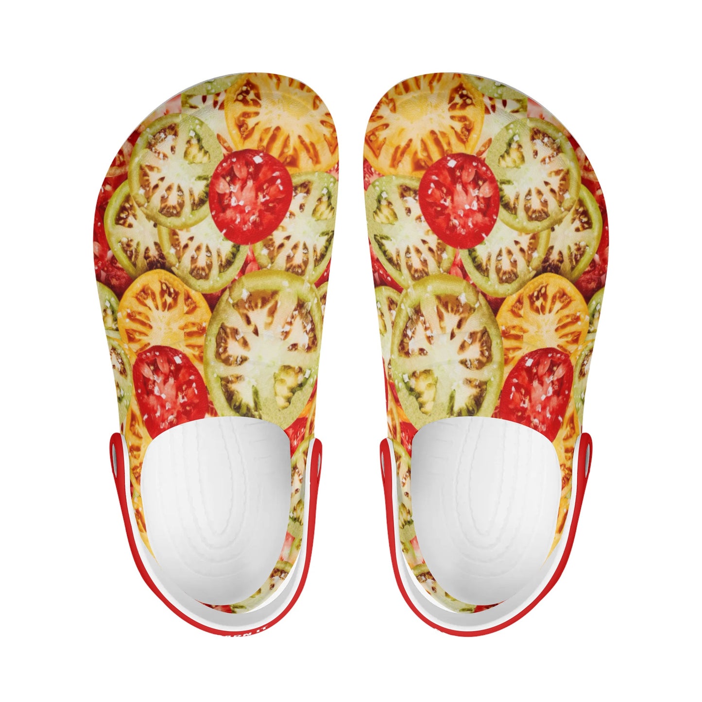Men's All Season Clogs: Tomatoes