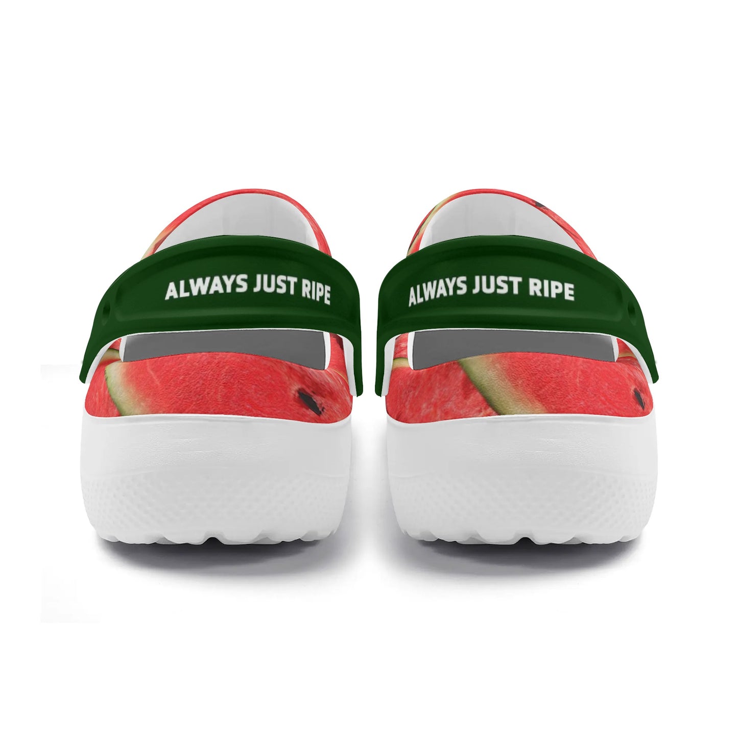 Womens All Season Clogs: Watermelon