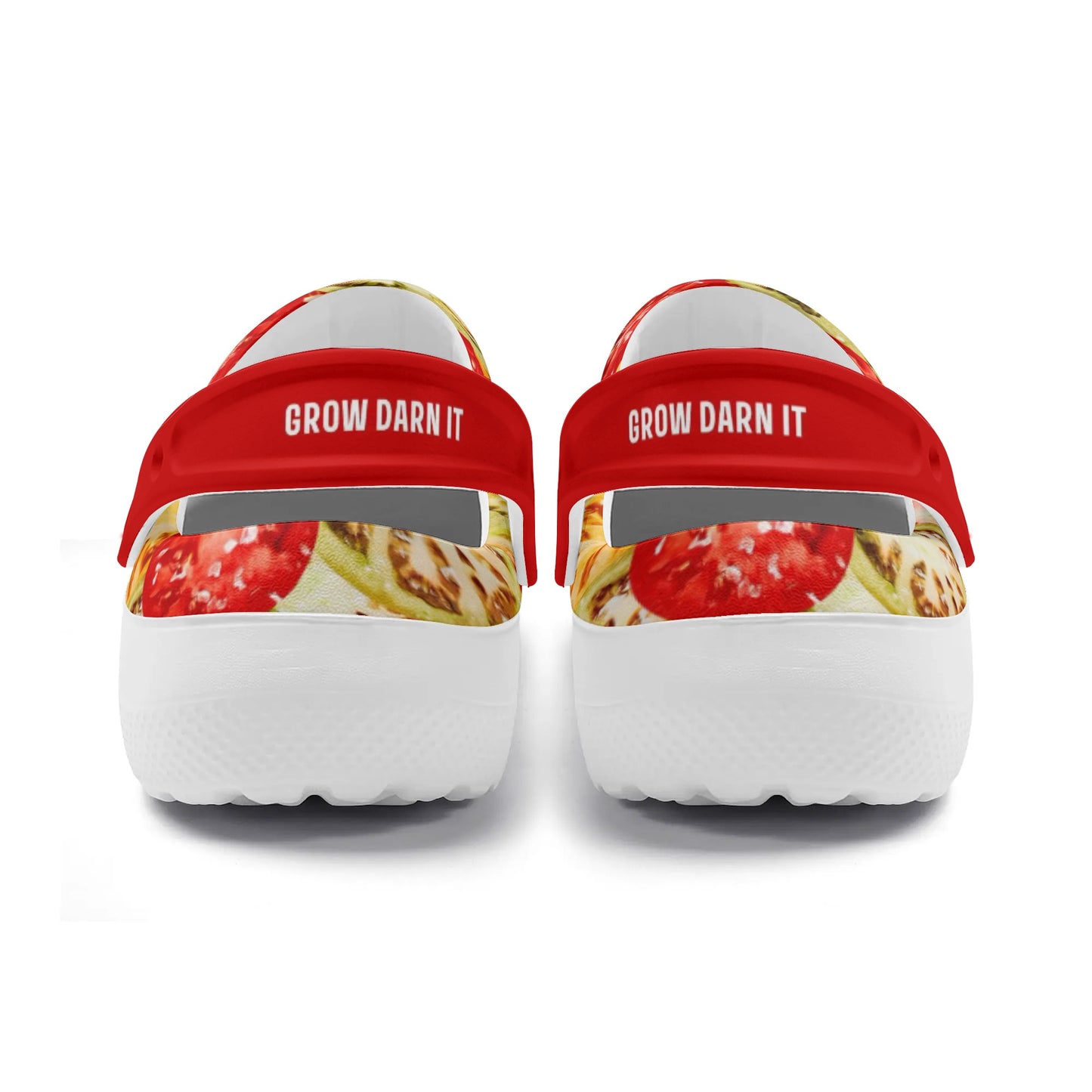 Womens All Season Clogs: Tomato